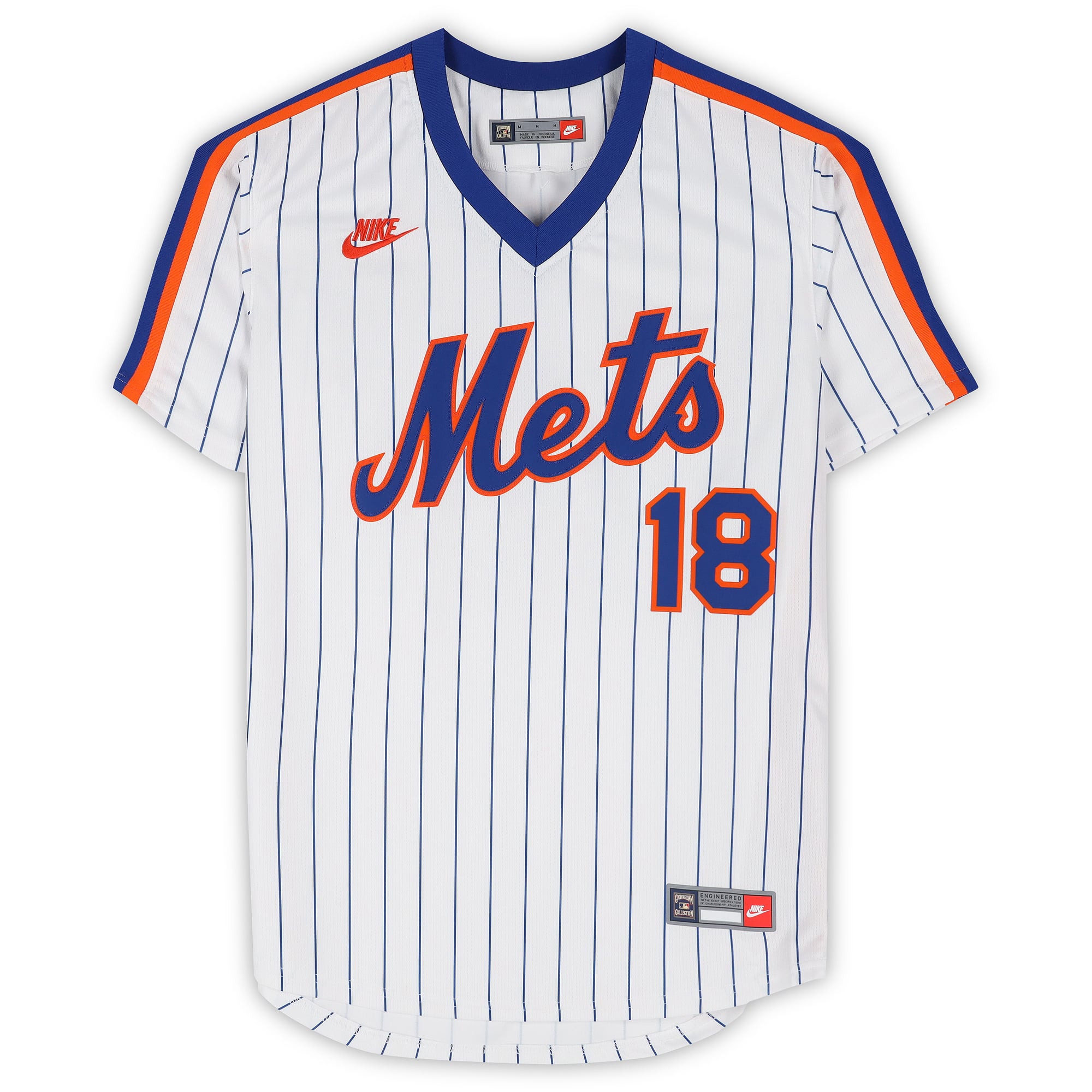 Darryl Strawberry New York Mets Autographed White Nike Cooperstown Limited Jersey