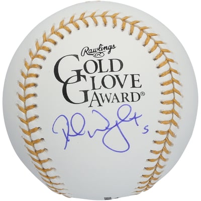David Wright New York Mets Autographed Fanatics Authentic Gold Glove Logo Baseball  