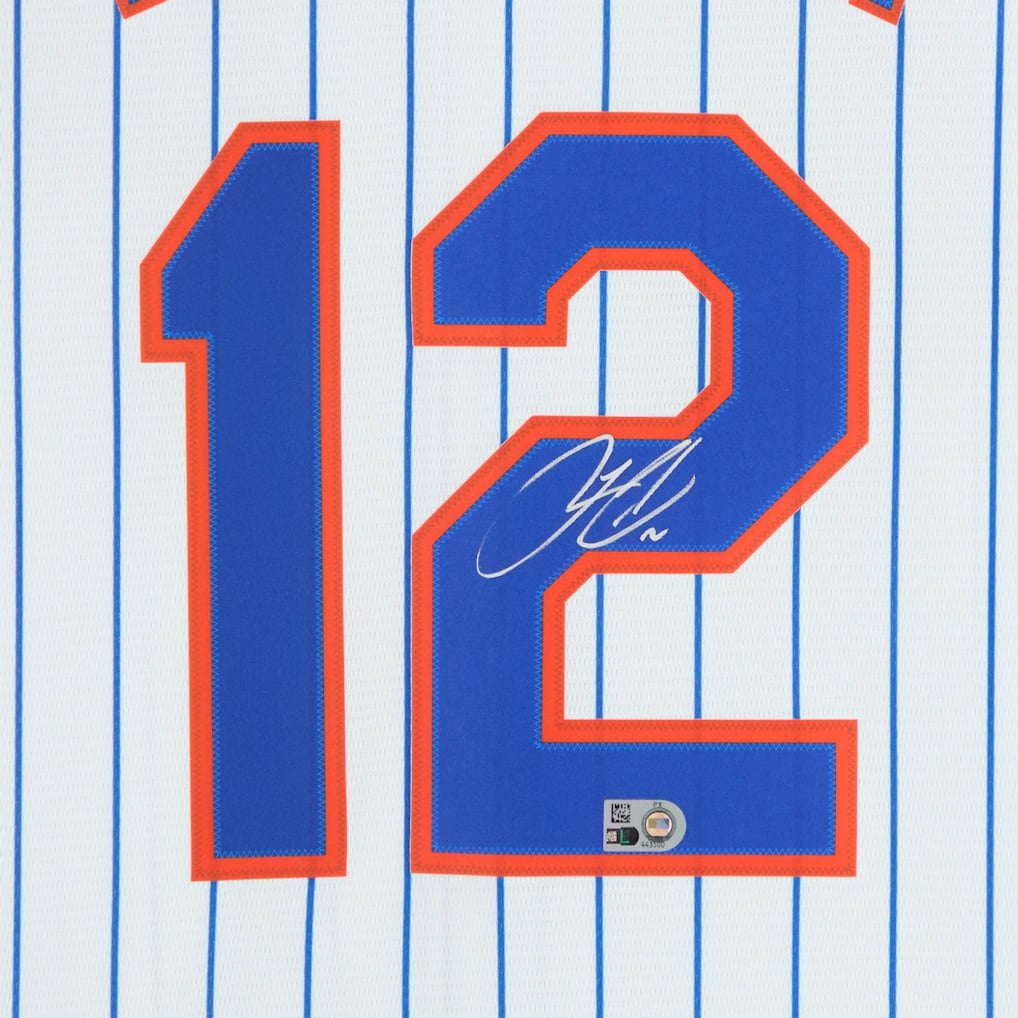 Fanatics Authentic フランシスコ・リンドーア ニューヨーク・メッツ 