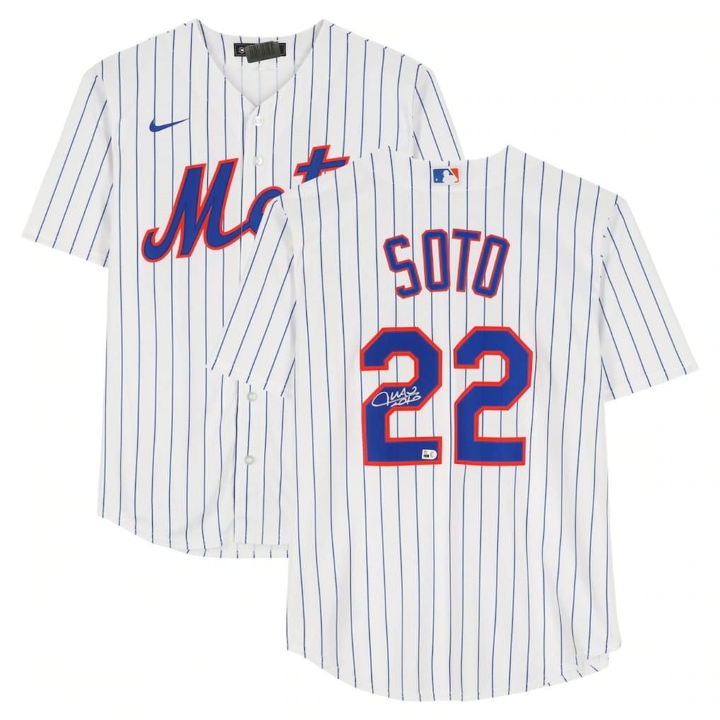 Fanatics Authentic フアン・ソト ニューヨーク・メッツ 直筆サイン