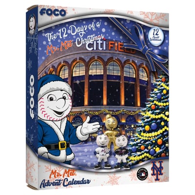 FOCO New York Mets Mascot Bobblehead Advent Calendar
