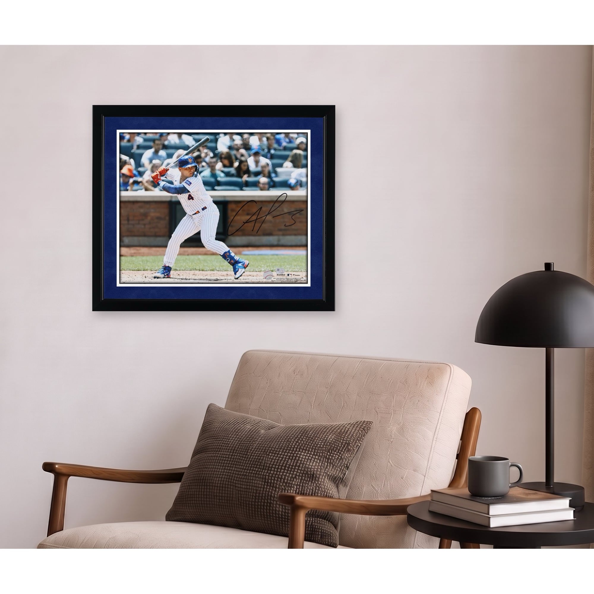 Francisco Alvarez New York Mets Autographed 16" x 20" Hitting Photograph