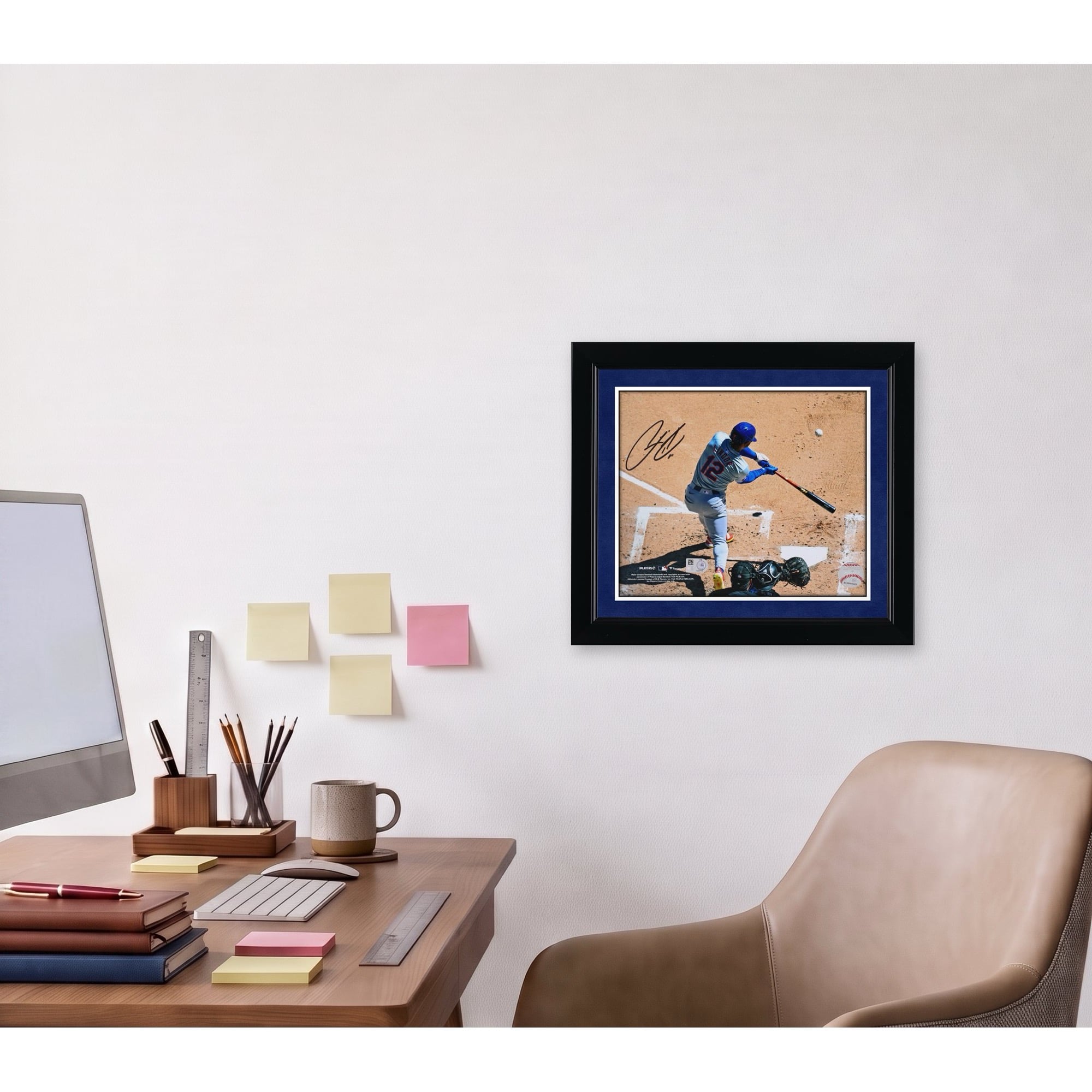 Francisco Lindor New York Mets Autographed 8" x 10" Bird's Eye Of A Home Run Photograph
