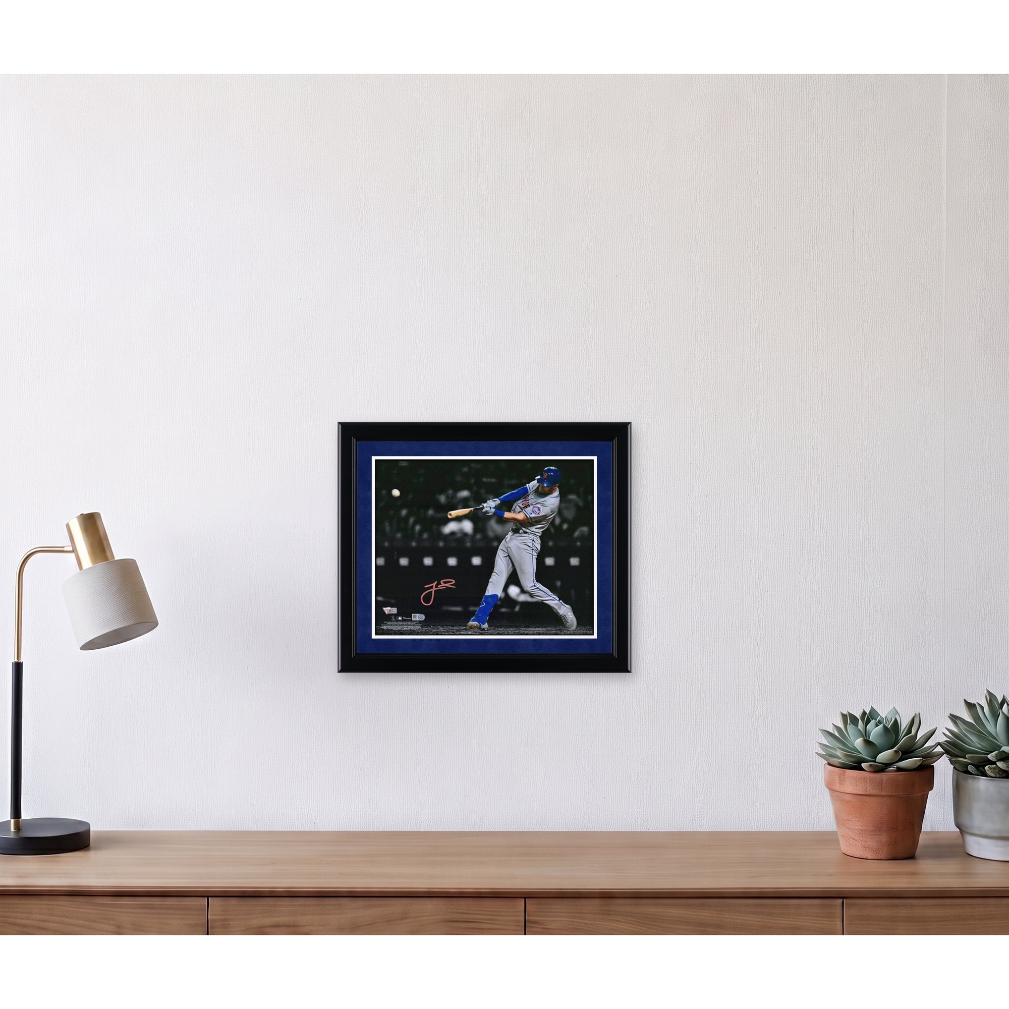 Jeff McNeil New York Mets Autographed 11" x 14" Hitting Spotlight Photograph