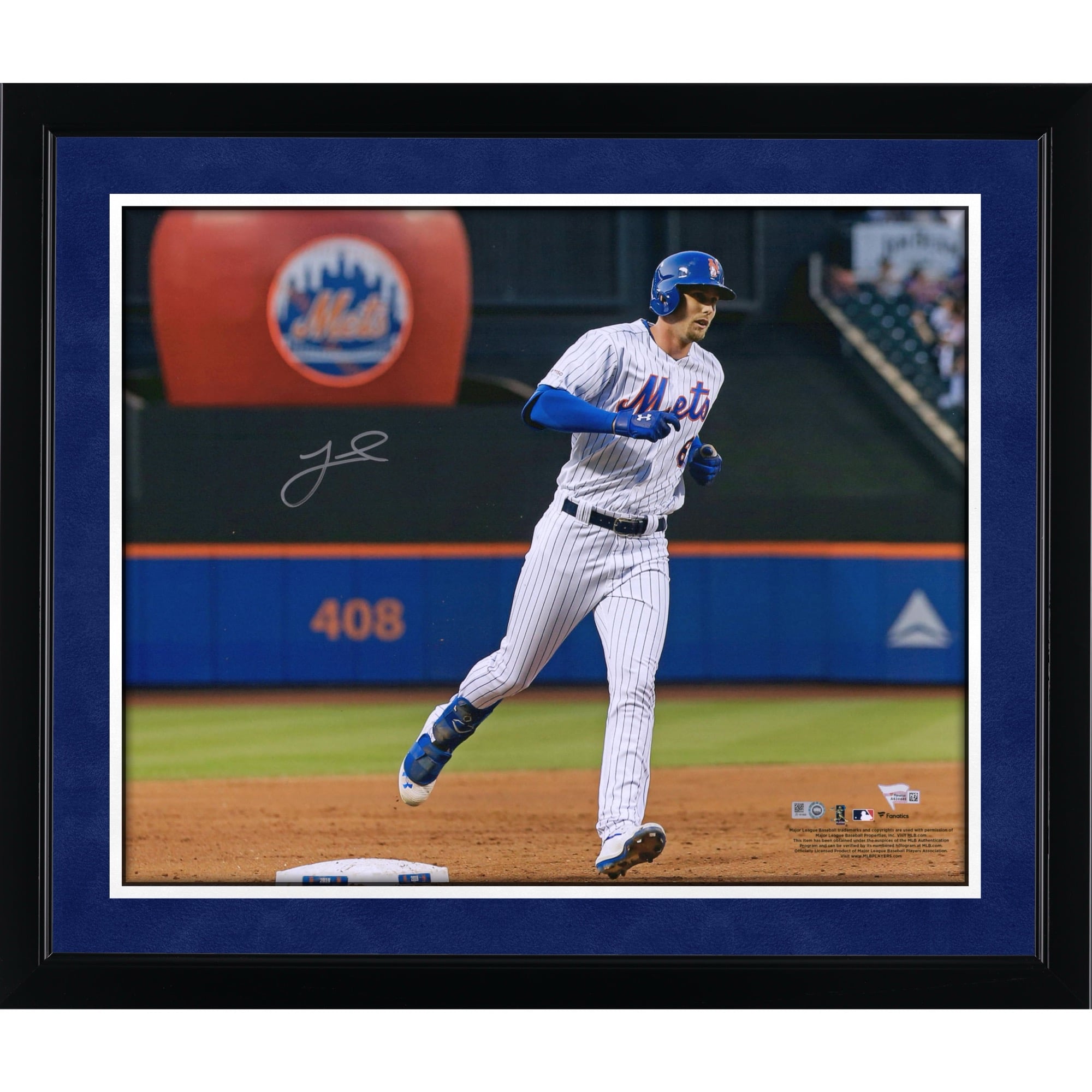 Jeff McNeil New York Mets Autographed 16" x 20" Apple Photograph