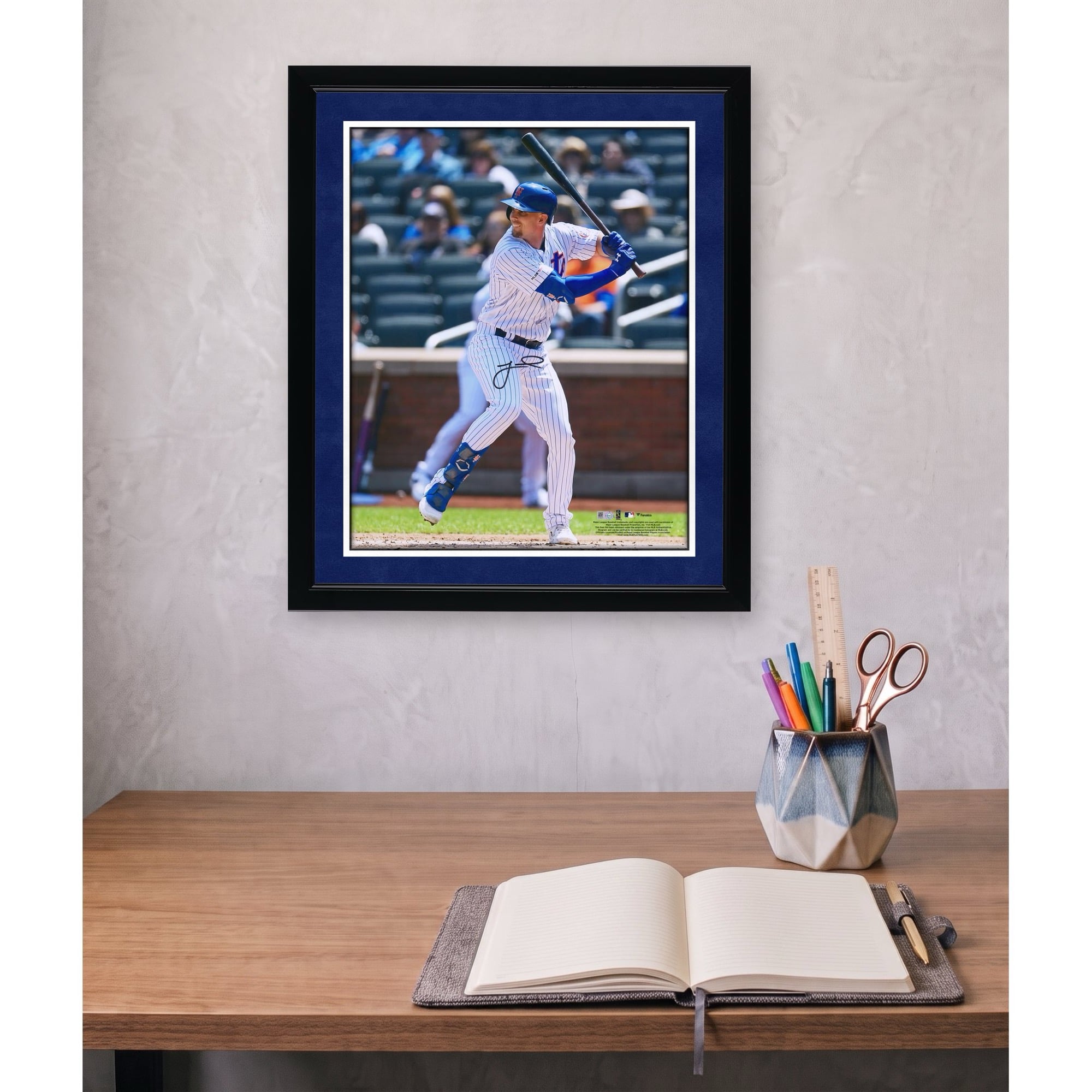 Jeff McNeil New York Mets Autographed 16" x 20" Hitting Photograph