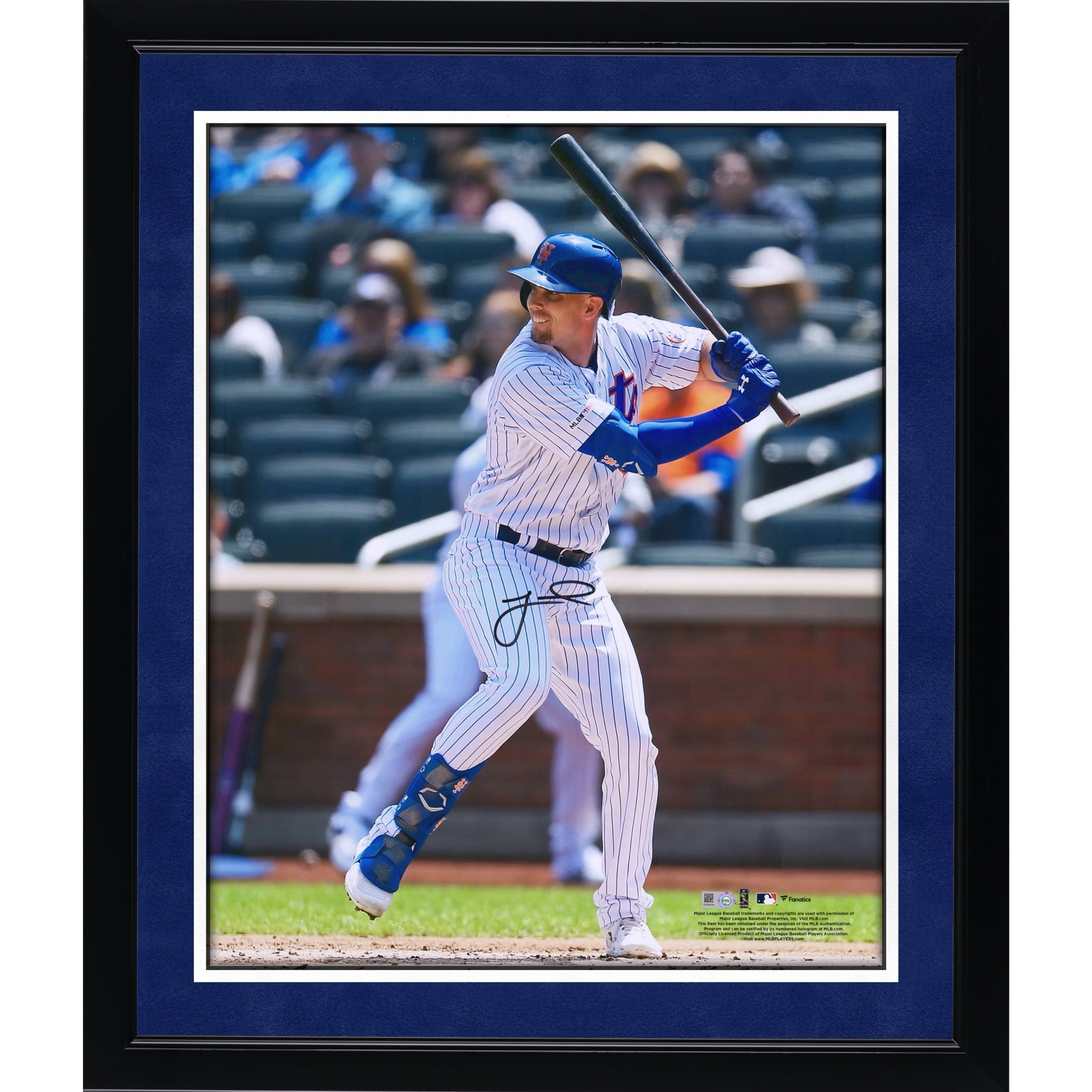 Jeff McNeil New York Mets Autographed 16" x 20" Hitting Photograph