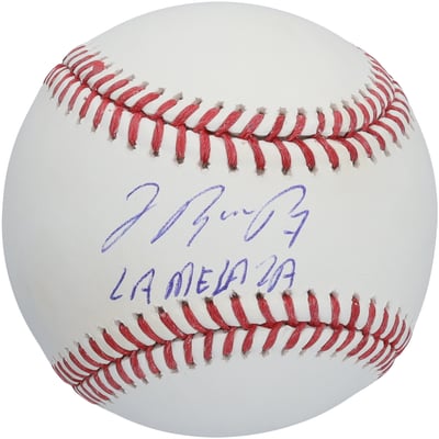 Jose Reyes New York Mets Autographed Fanatics Authentic Baseball with "La Melaza" Inscription 