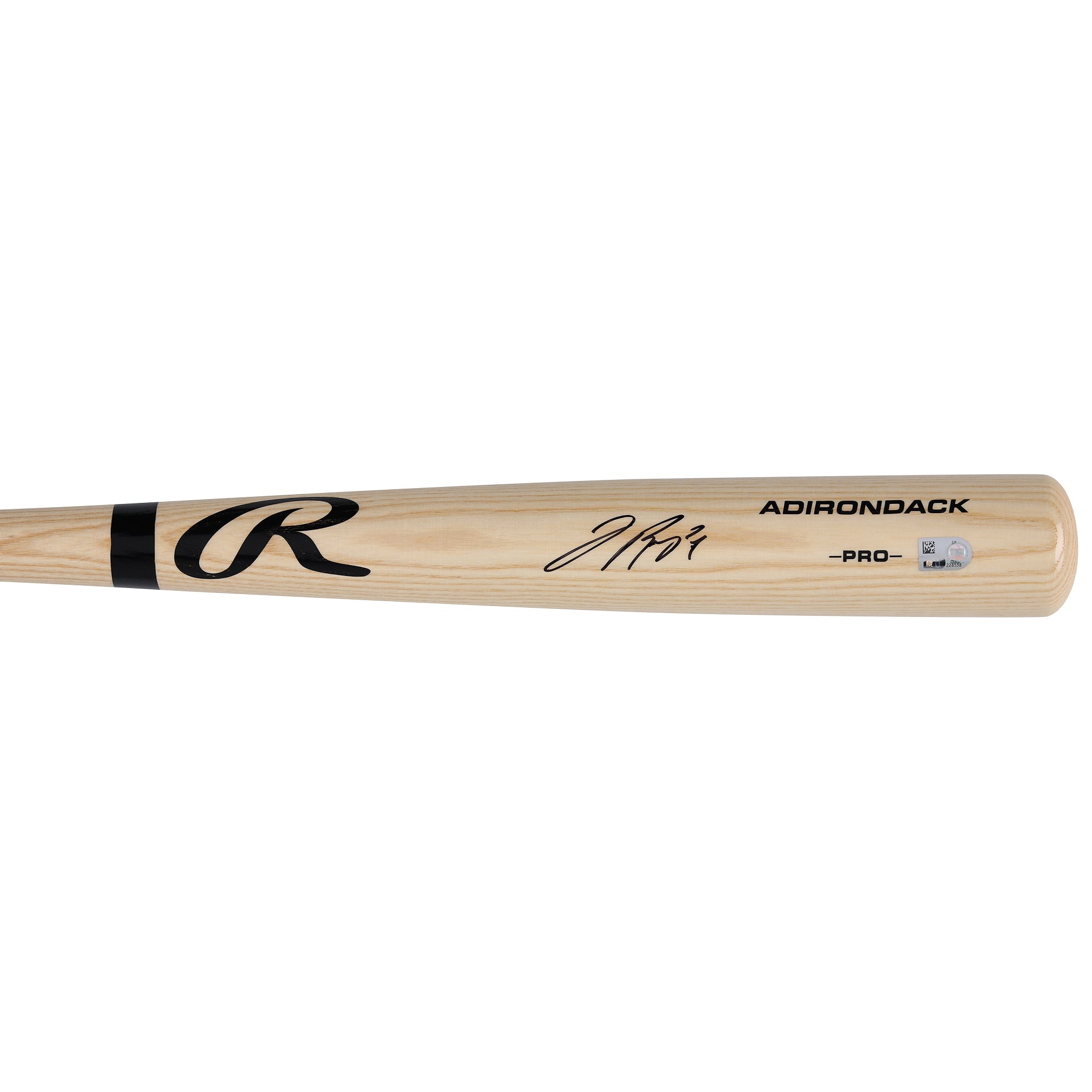 Jose Reyes New York Mets Autographed Blonde Rawlings Pro Bat