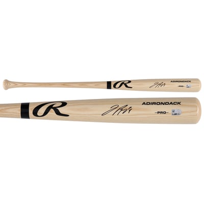 Jose Reyes New York Mets Autographed Fanatics Authentic Blonde Rawlings Pro Bat  