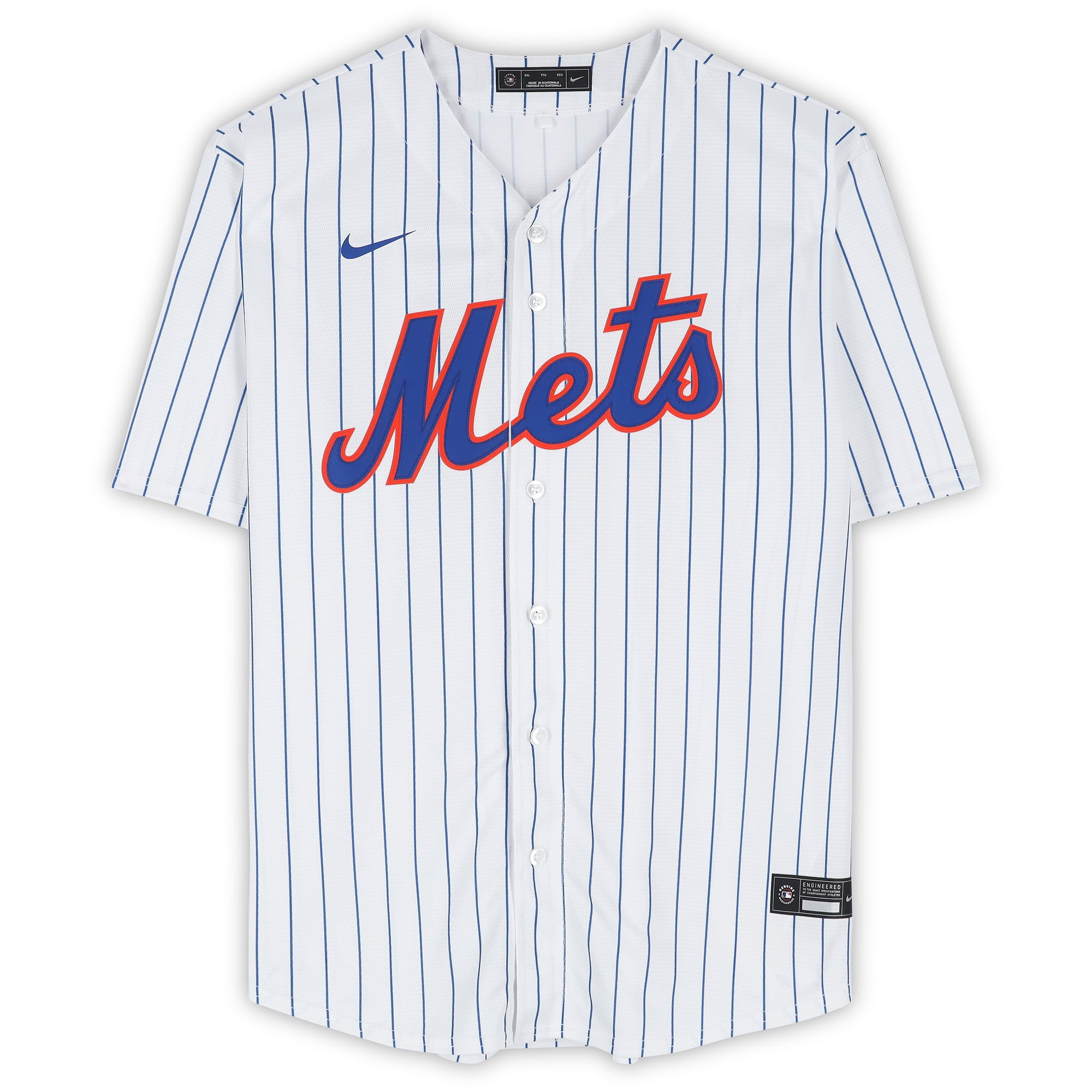 Jose Reyes New York Mets Autographed White Nike Replica Jersey