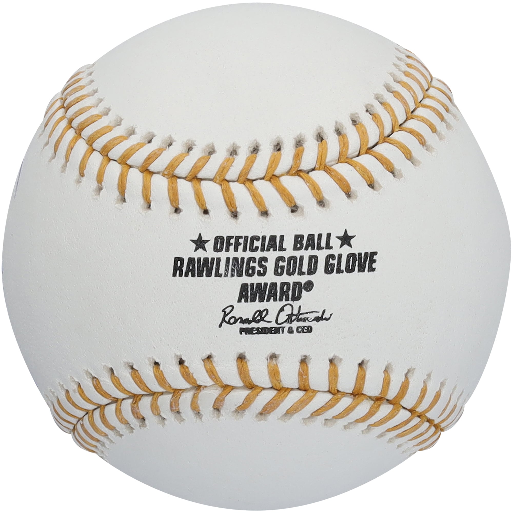 Keith Hernandez New York Mets Autographed Gold Glove Logo Baseball