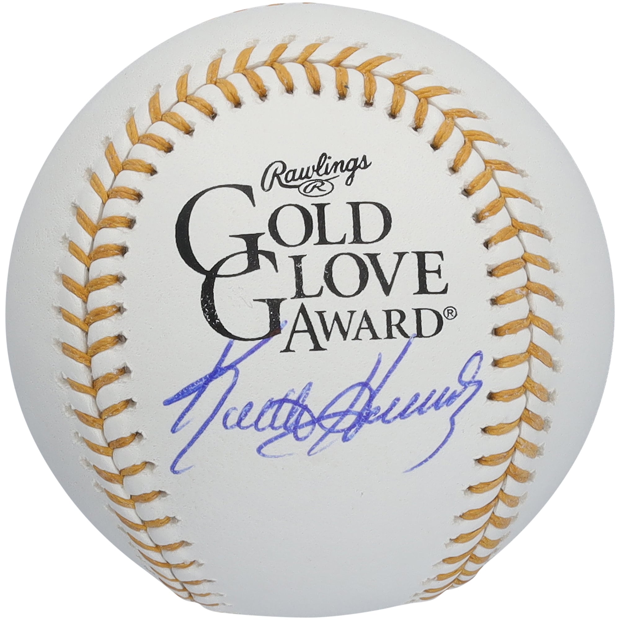 Keith Hernandez New York Mets Autographed Gold Glove Logo Baseball