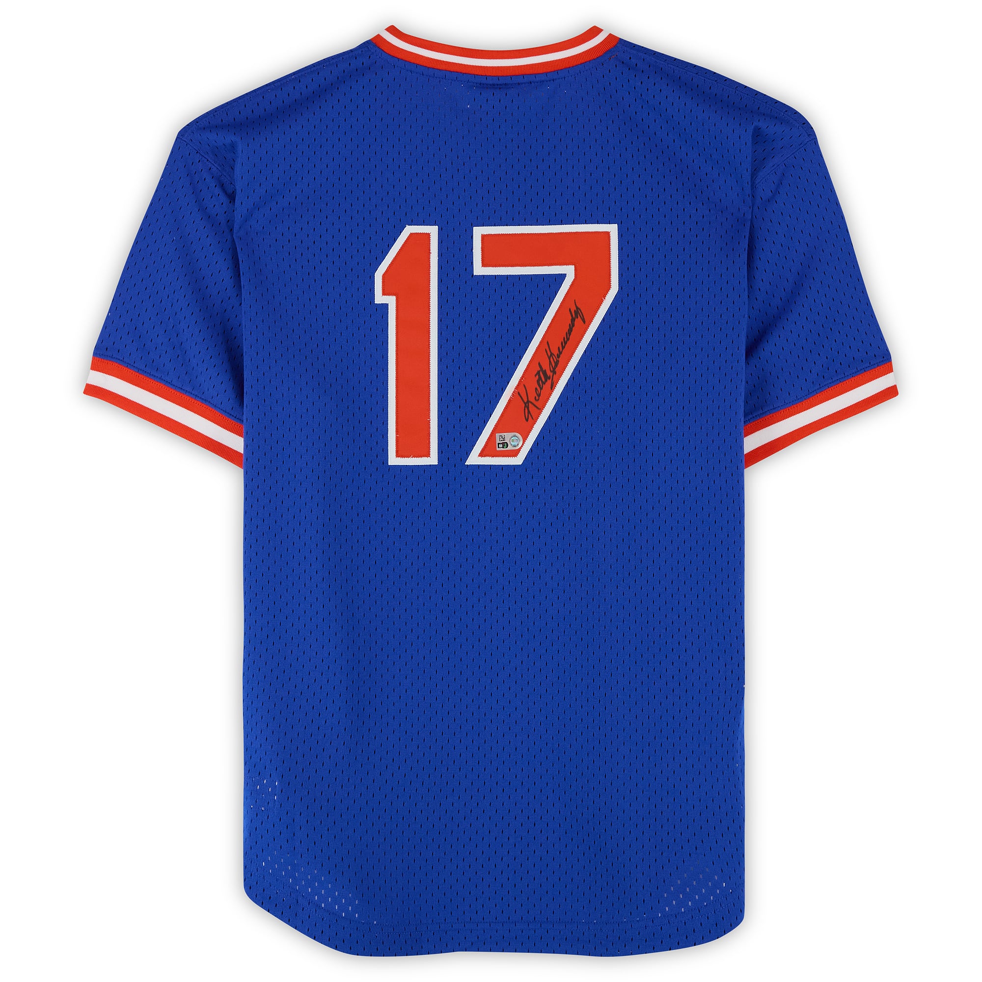 Keith Hernandez New York Mets Autographed Royal Mitchell & Ness Batting Practice Jersey