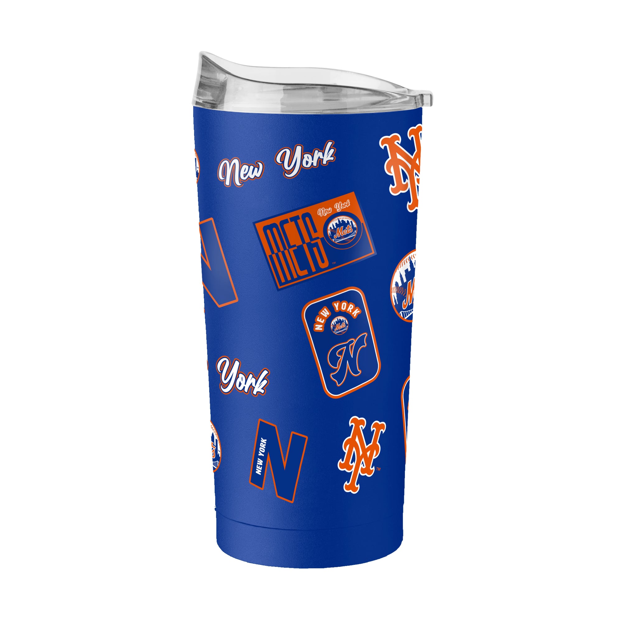 Gobelet isotherme Dreamweave de 59 cl (20 oz) à revêtement en poudre Logo Brands New York Mets