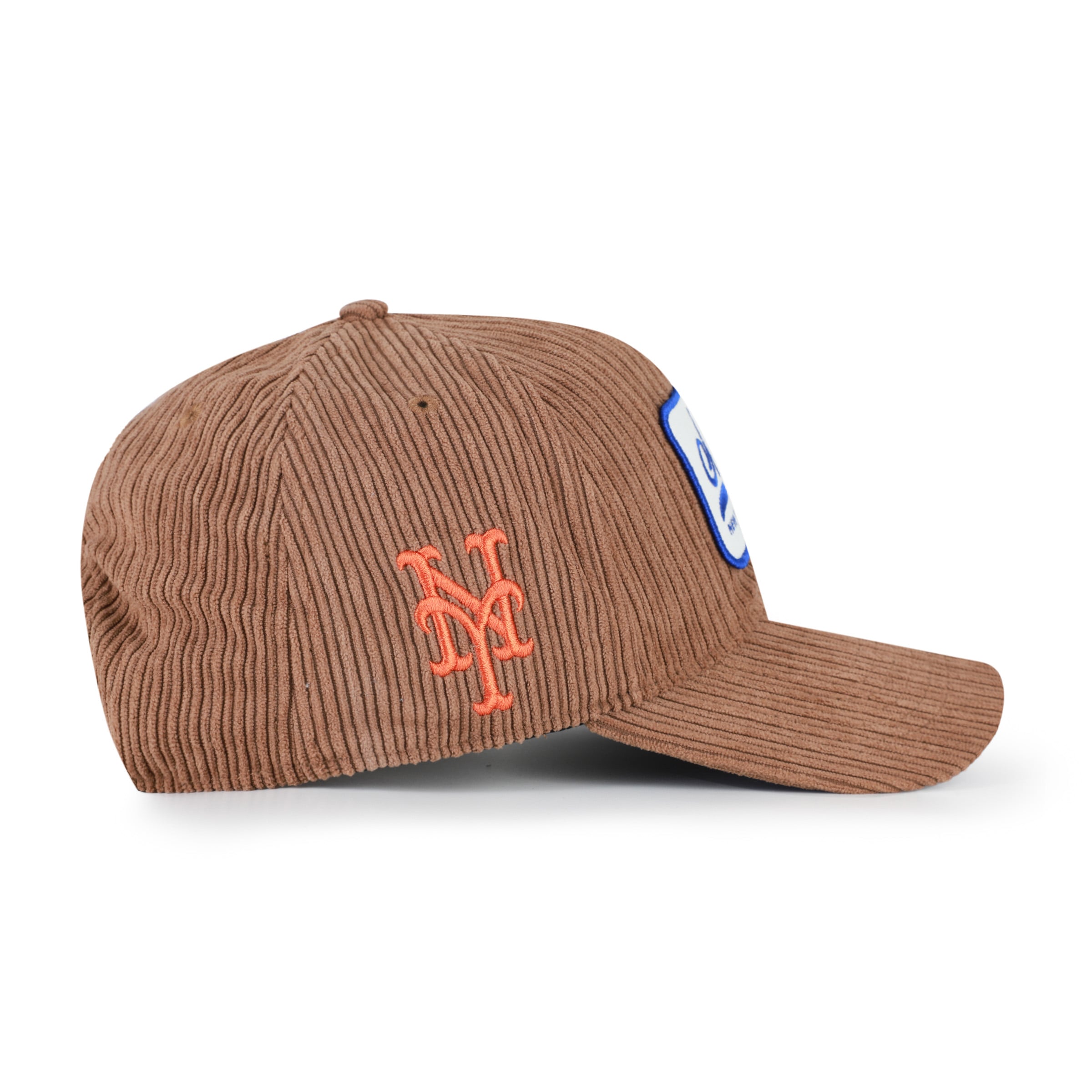 Casquette ajustable en velours côtelé marron New York Mets « 47 » pour homme