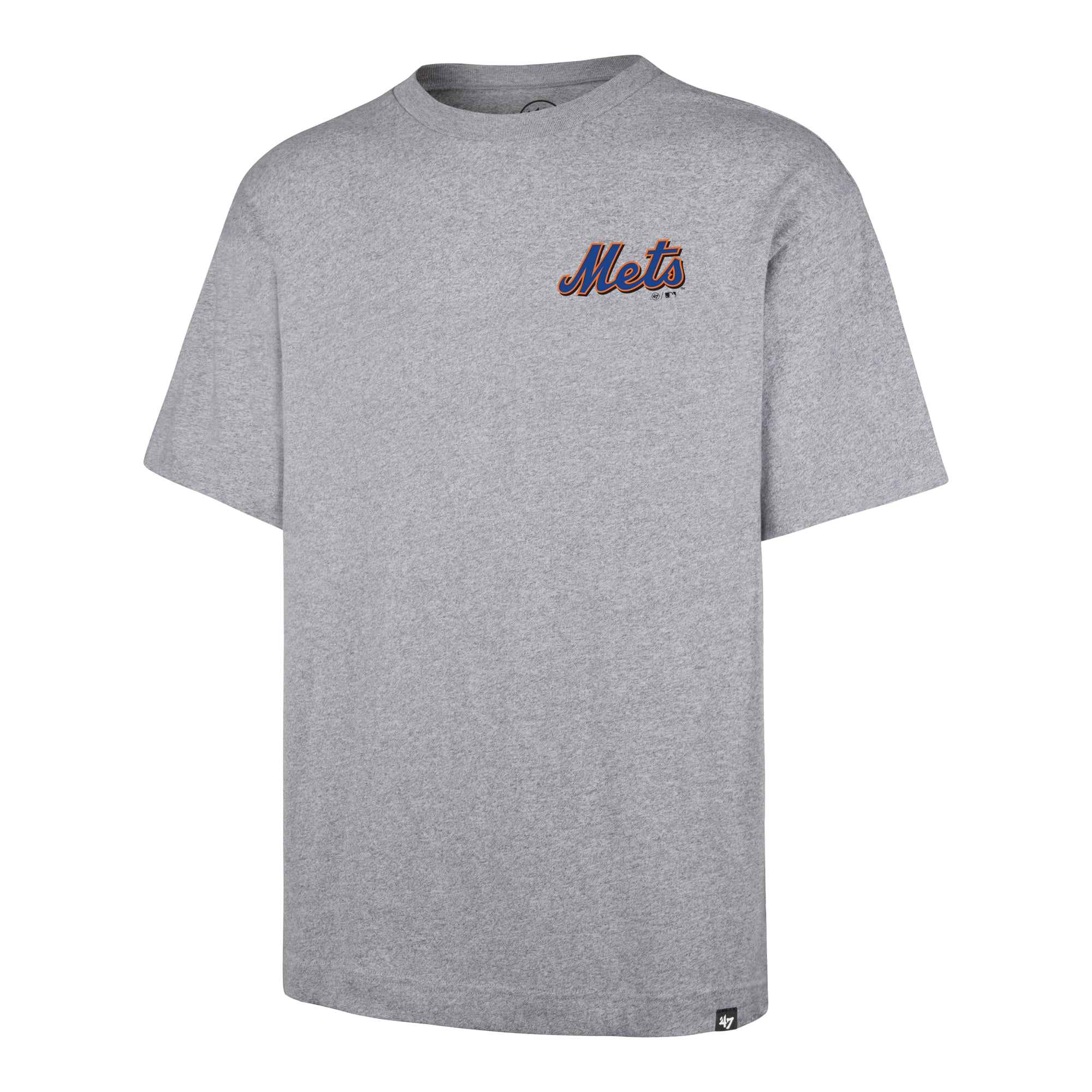 T-shirt homme gris '47 New York Mets Cooperstown Collection History Lock Foundation