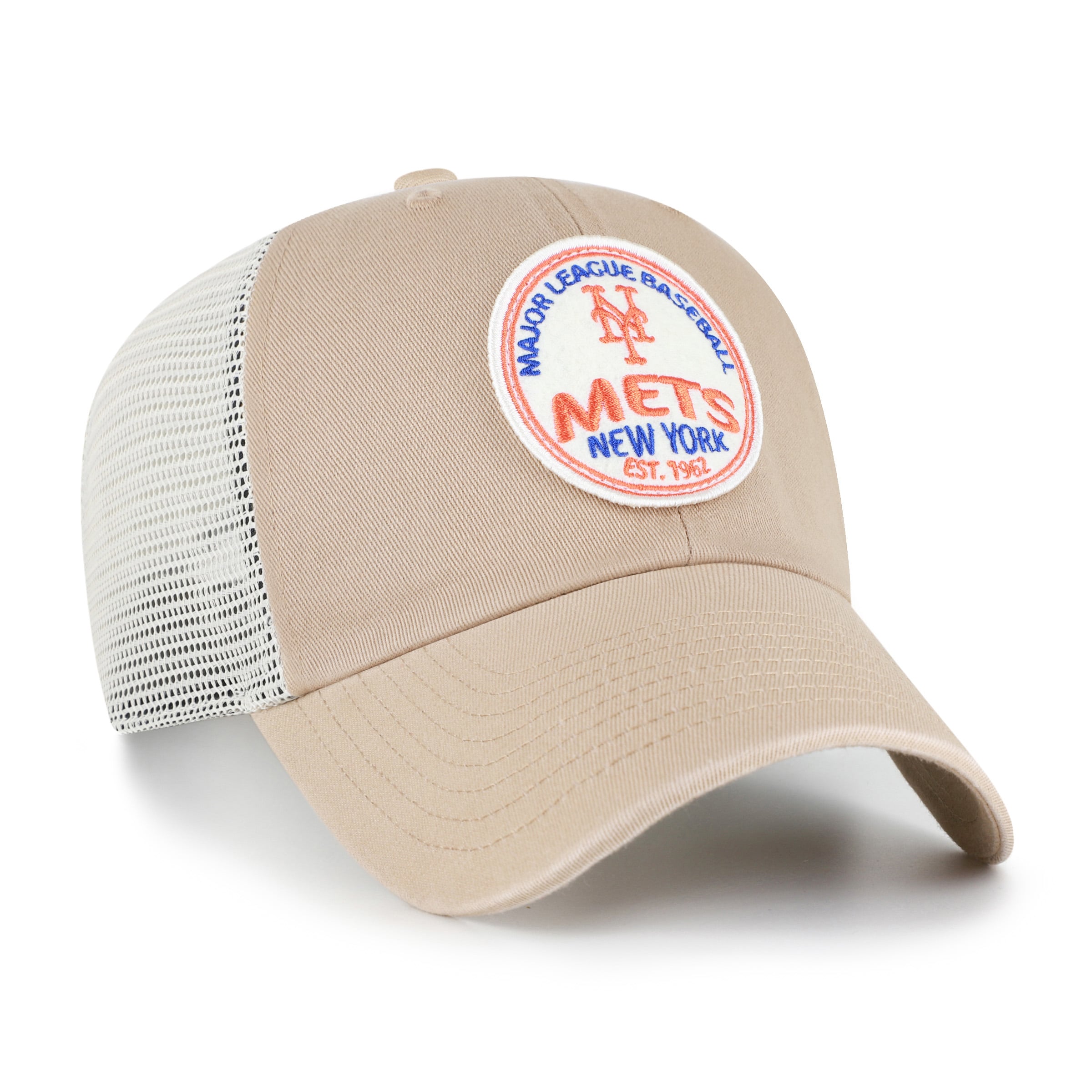 Casquette ajustable kaki '47 New York Mets Clean Up pour homme