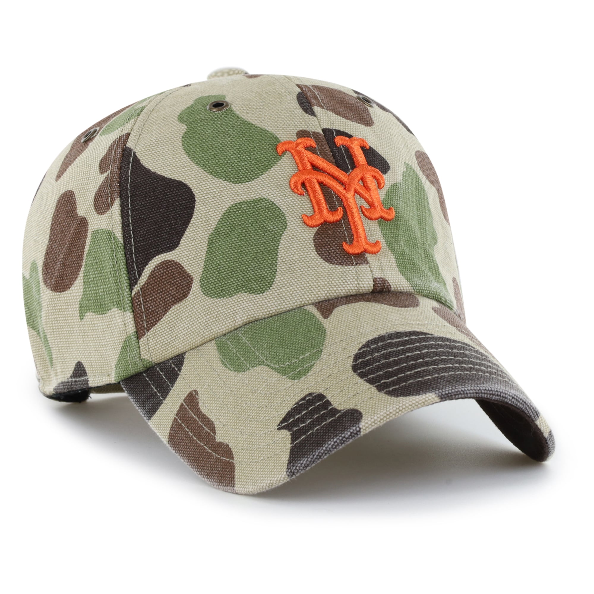 Casquette ajustable Carhartt x '47 Camo New York Mets Duck Clean Up pour homme