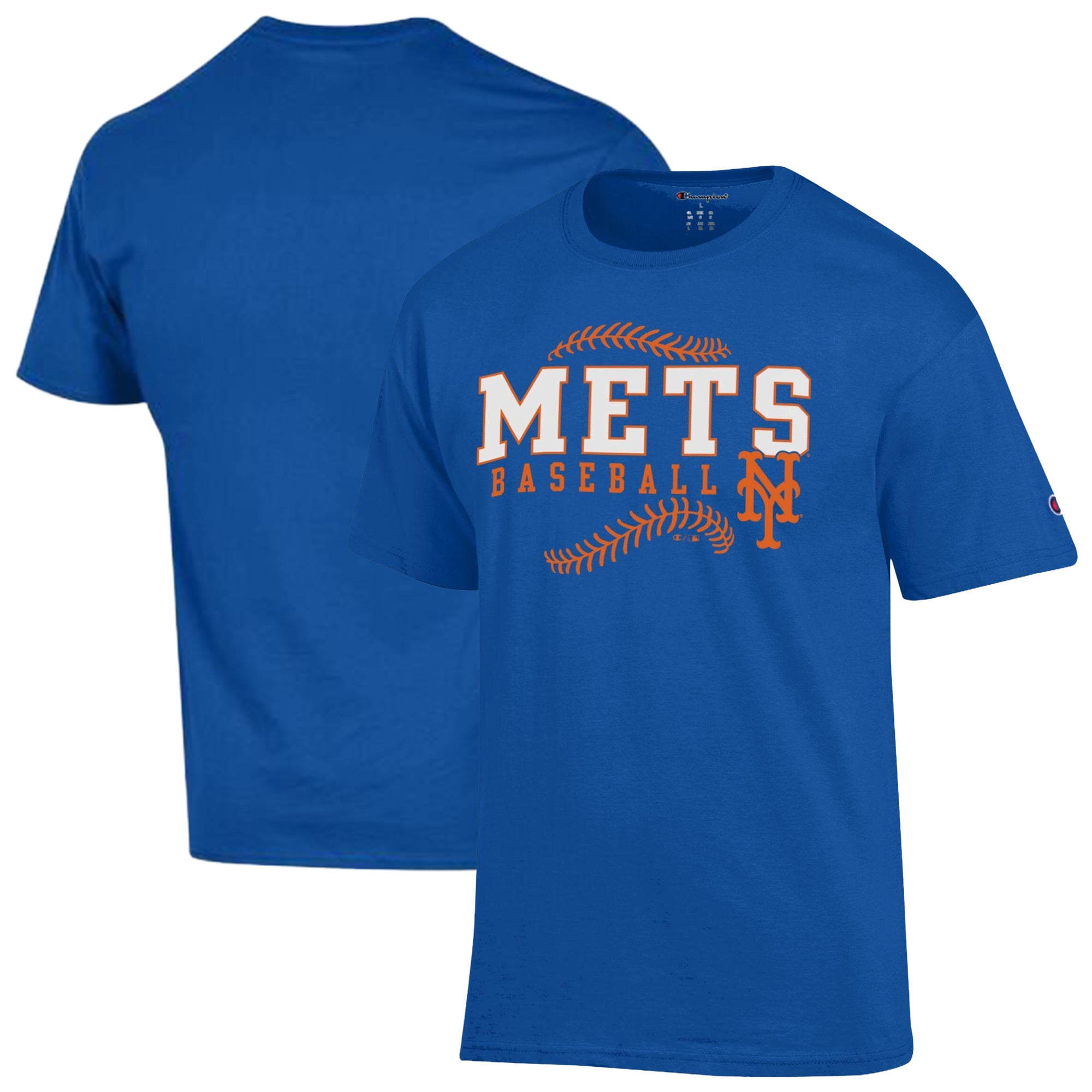T-shirt de baseball Champion Royal New York Mets pour homme