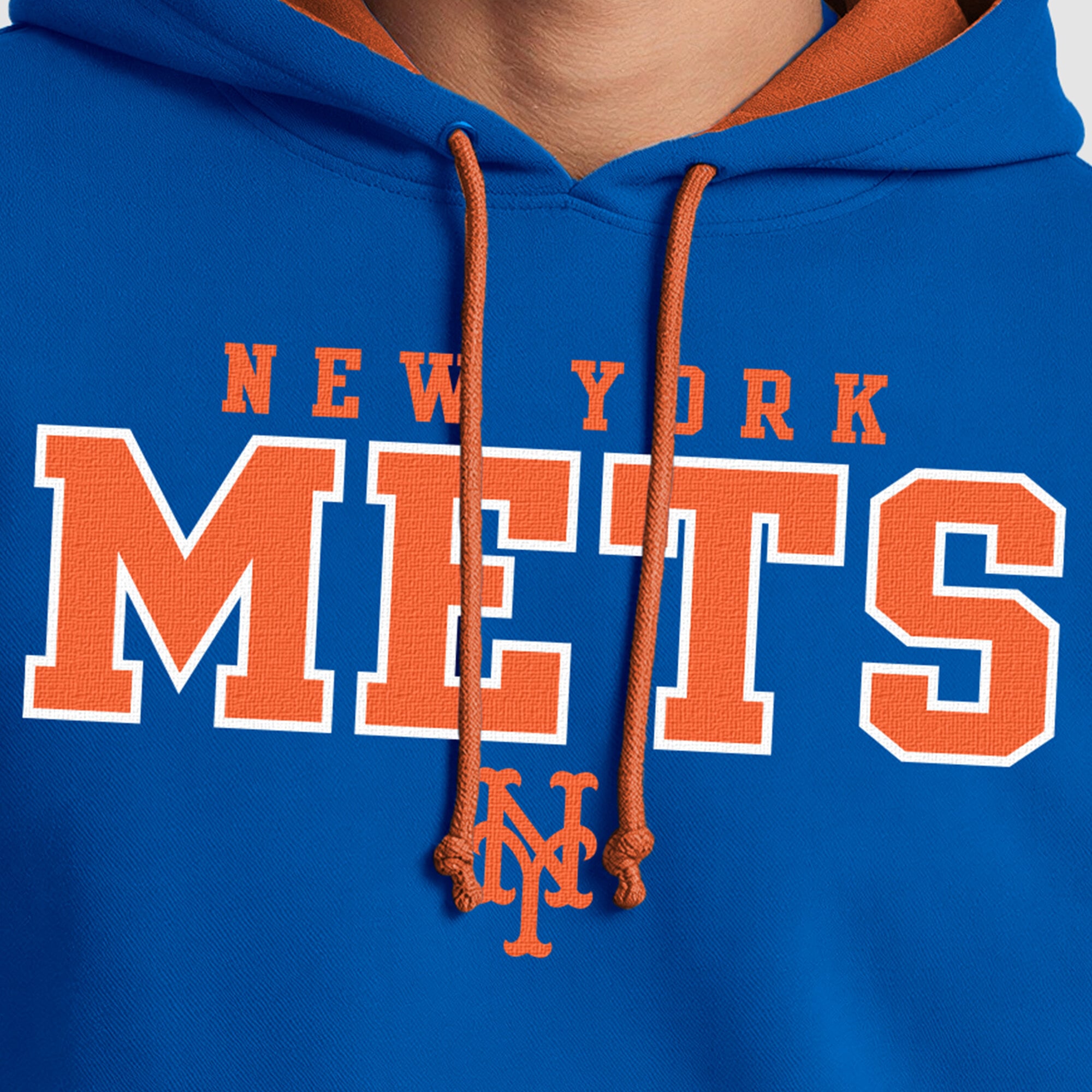 Men's Champion Royal New York Mets Fleece Hoodie