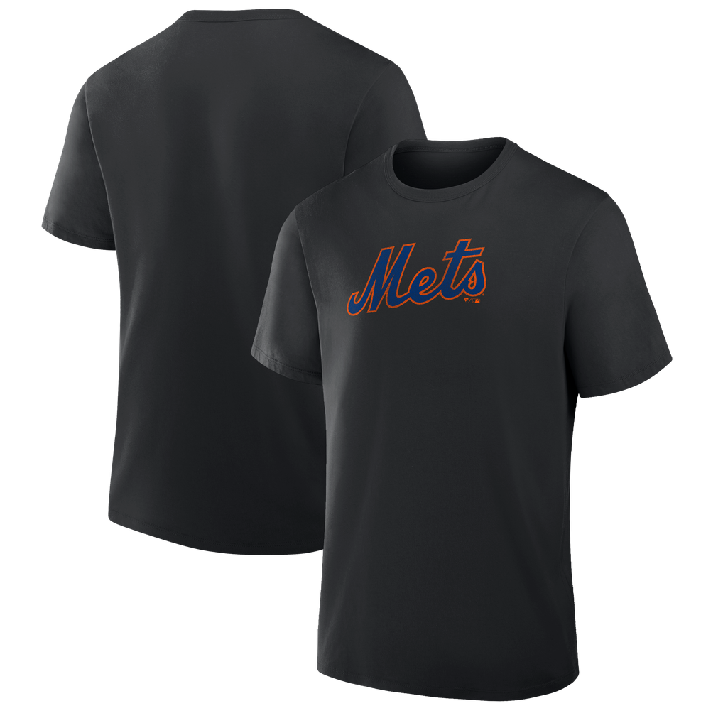 メンズ Fanatics ブラック ニューヨーク・メッツ Alt ロゴ Legacy Tシャツ