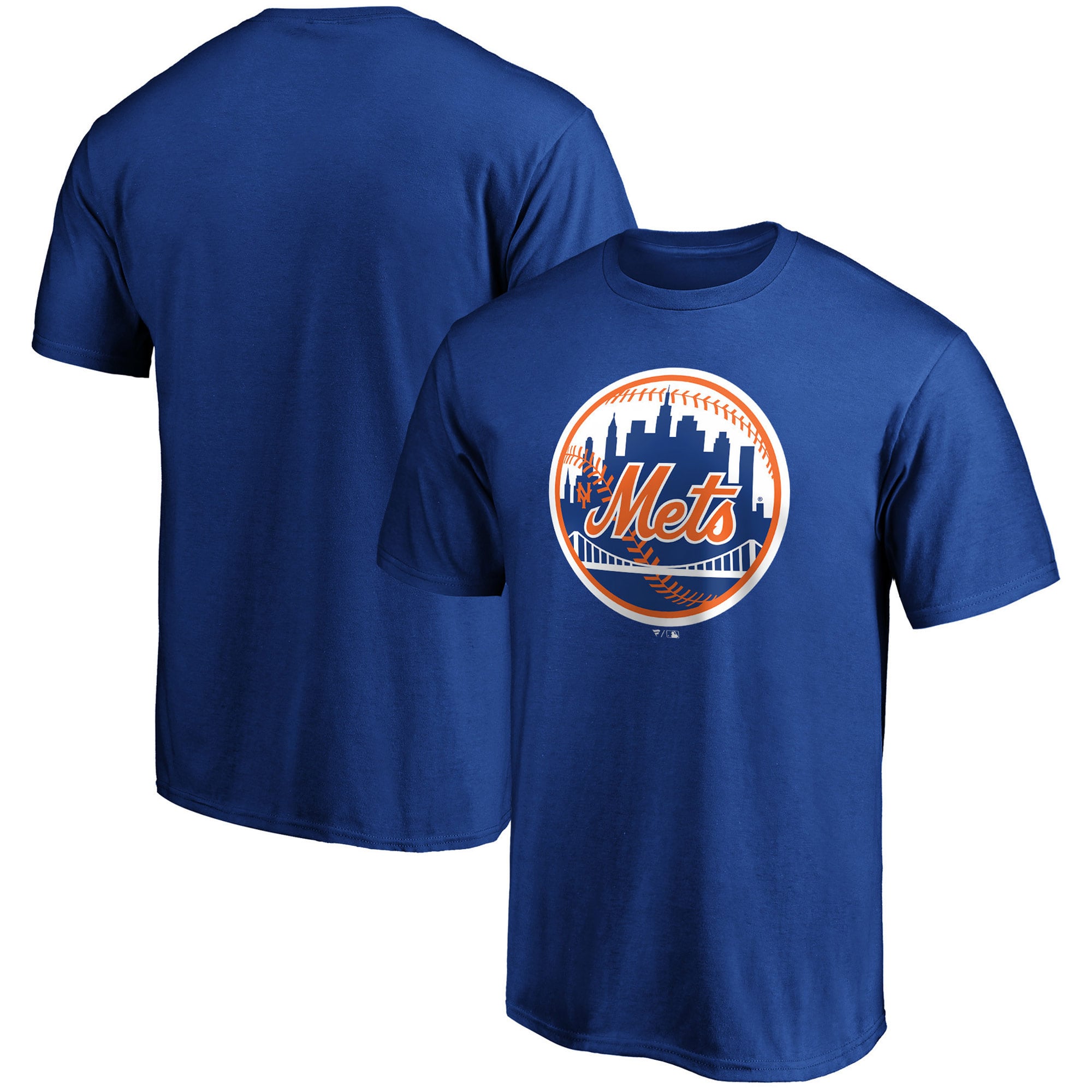 T-shirt Fanatics Royal New York Mets Grandes Tailles Collection Cooperstown Forbes Team pour homme