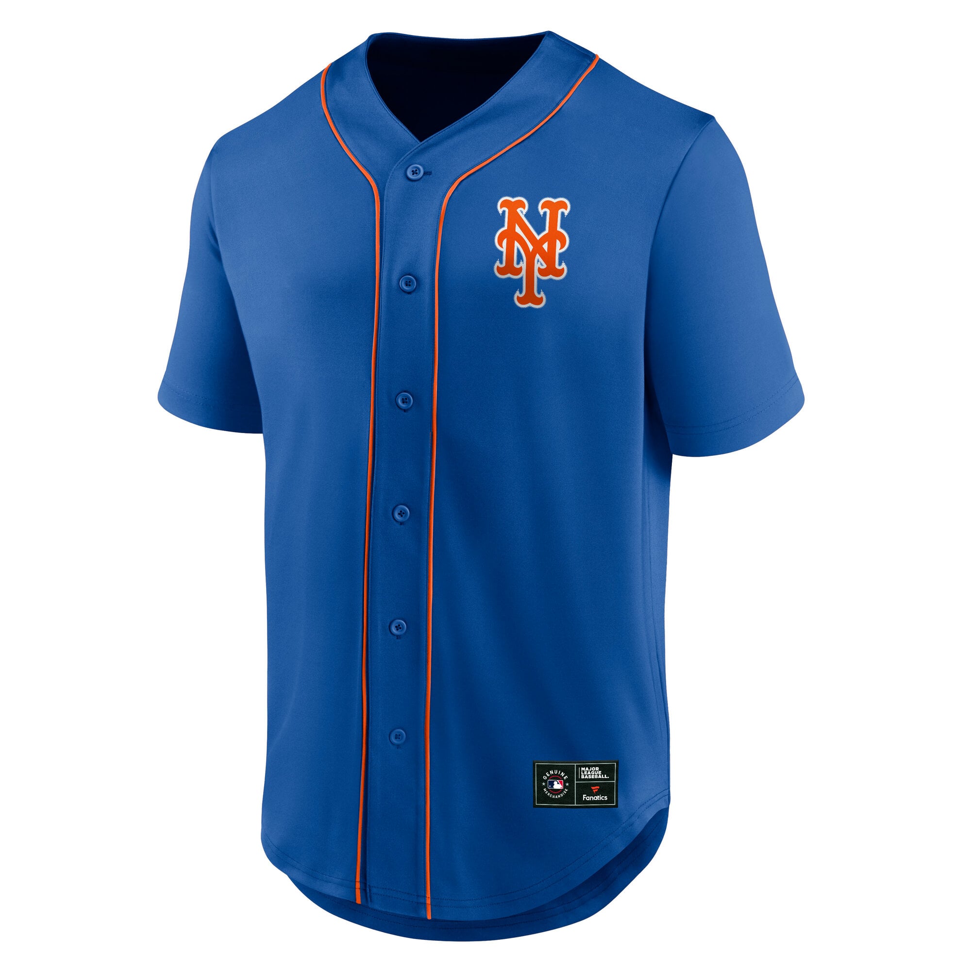 Men's Fanatics Royal New York Mets Franchise Button-Up Fashion Top