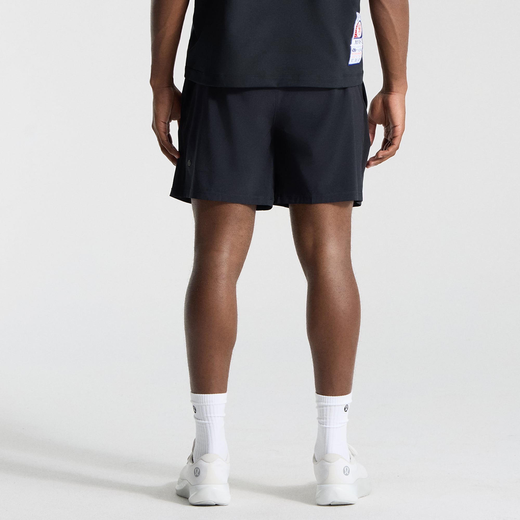 Men's lululemon Black New York Mets Pace Breaker Linerless Shorts 7"