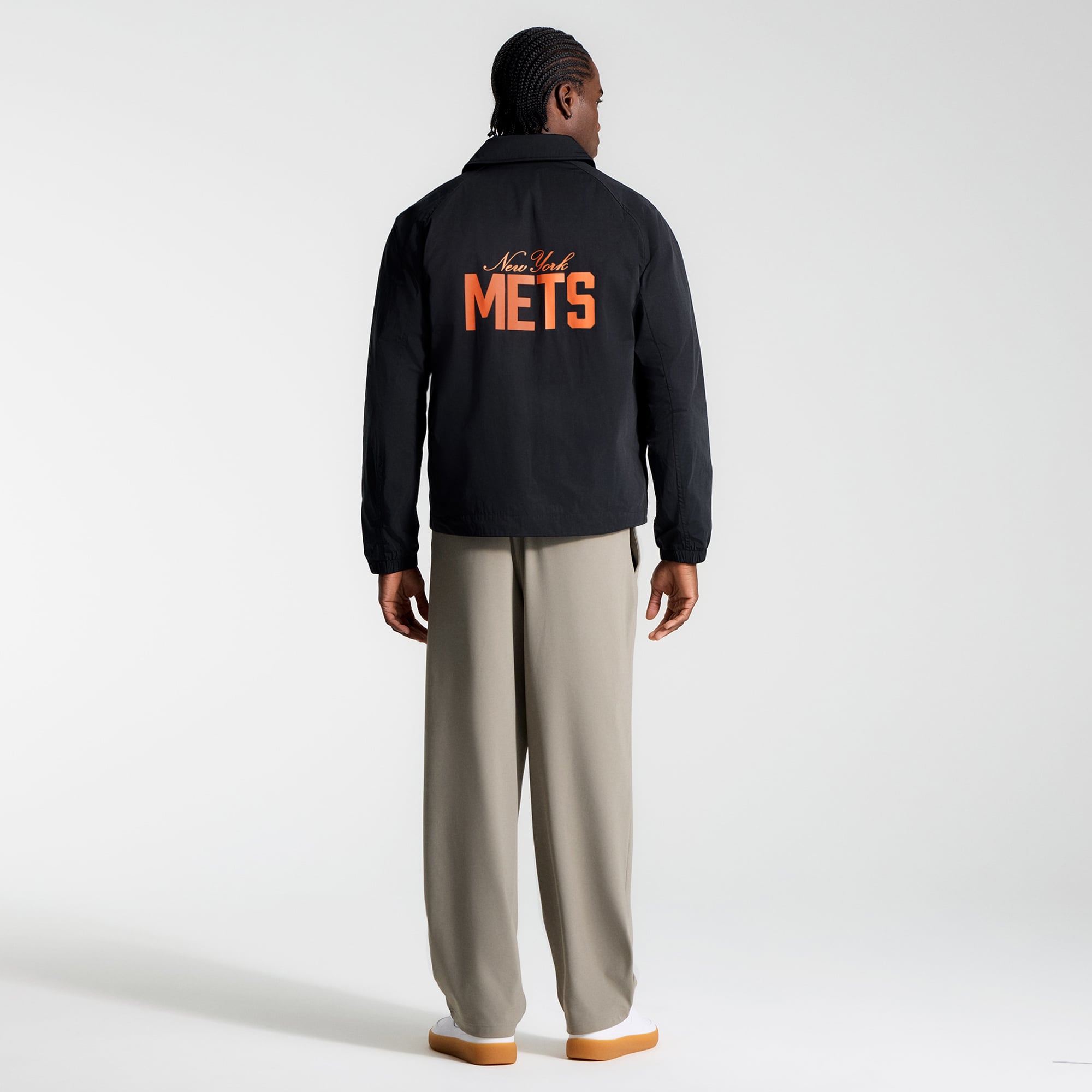 Veste de coach raglan noire New York Mets pour homme lululemon