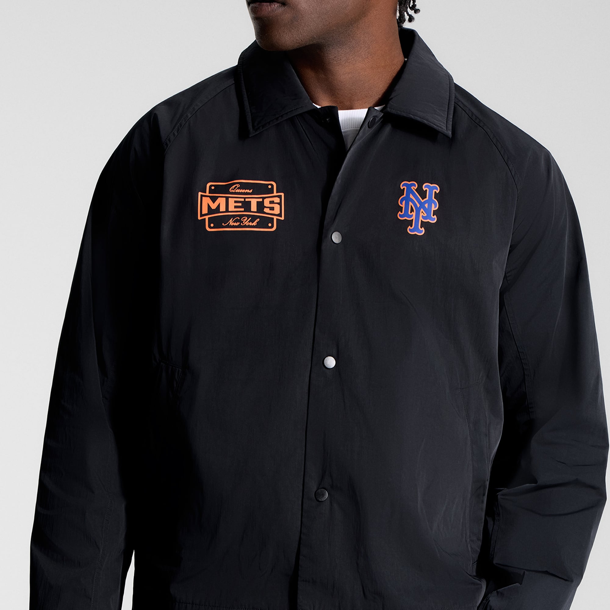 Veste de coach raglan noire New York Mets pour homme lululemon