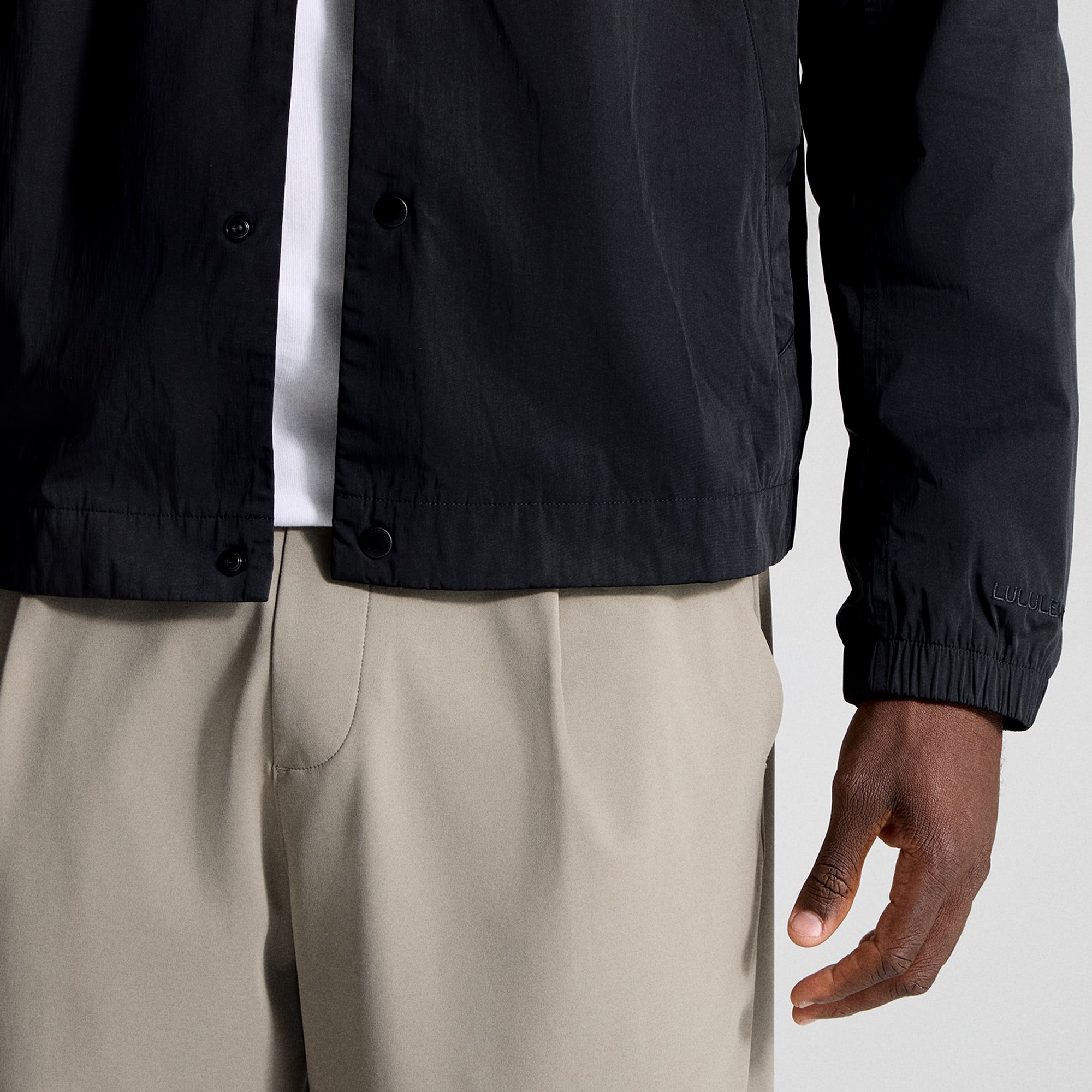 Veste de coach raglan noire New York Mets pour homme lululemon