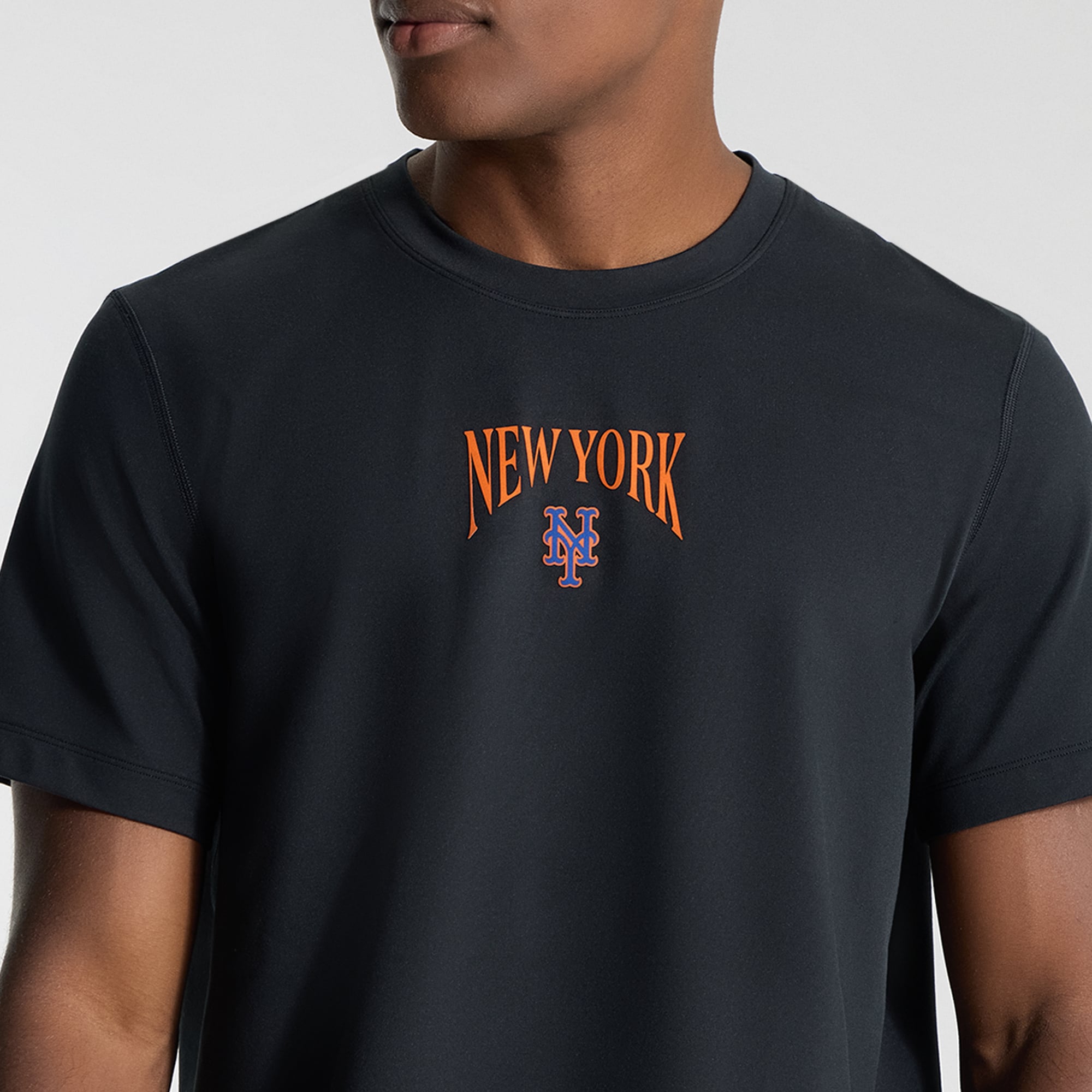 Men's lululemon Black New York Mets Soft Jersey T-Shirt