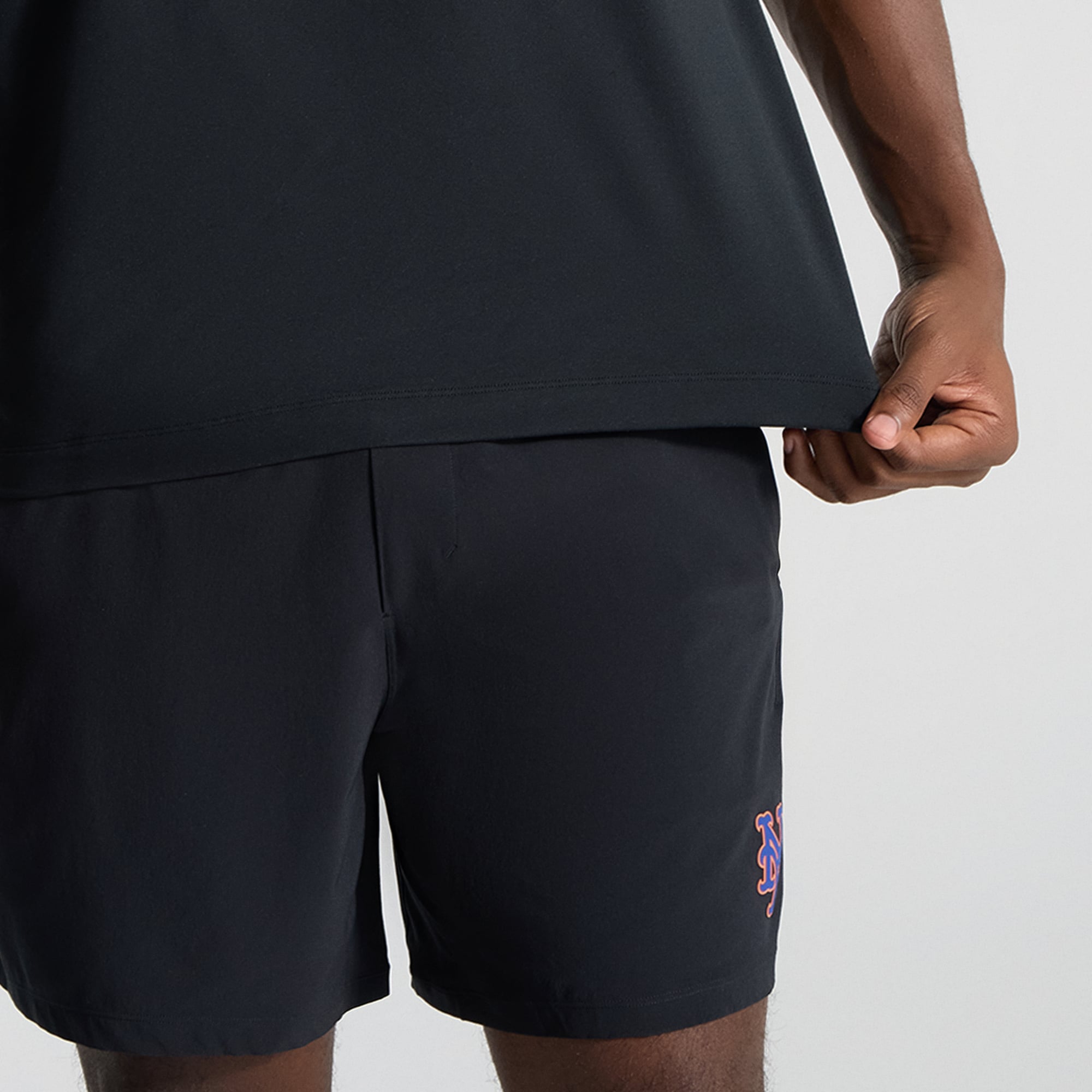 Men's lululemon Black New York Mets Soft Jersey T-Shirt