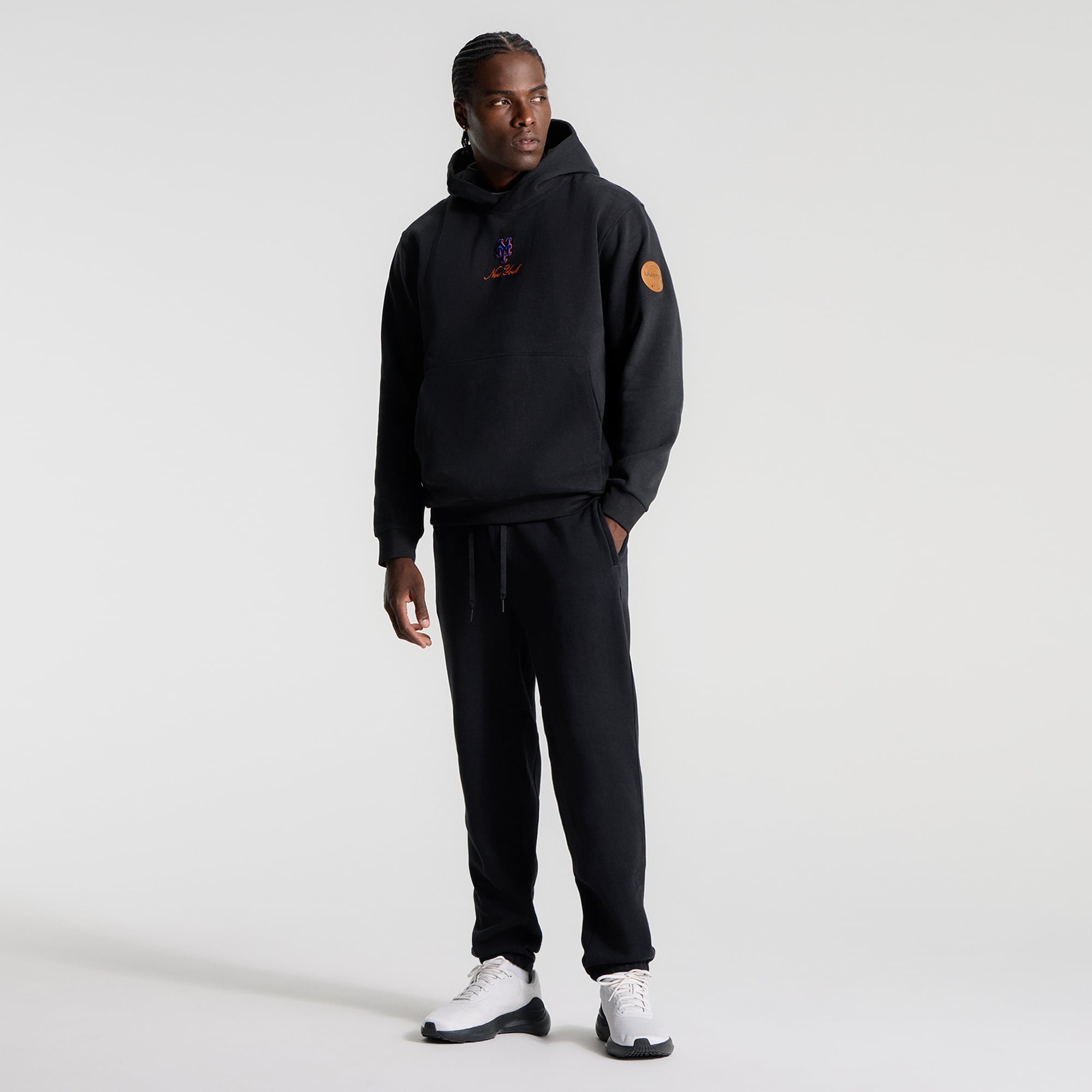 Men's lululemon Black New York Mets Steady State Hoodie