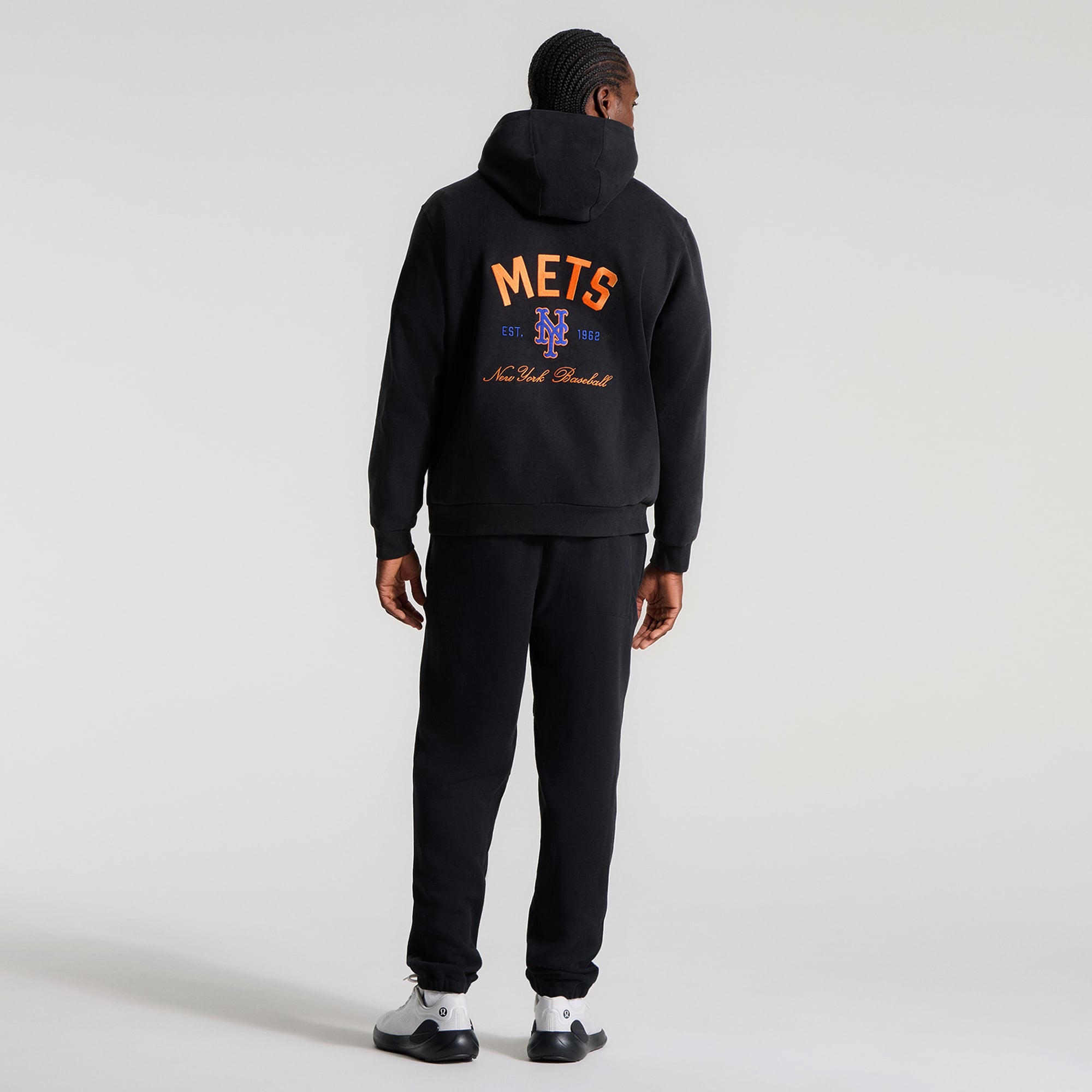 Men's lululemon Black New York Mets Steady State Hoodie