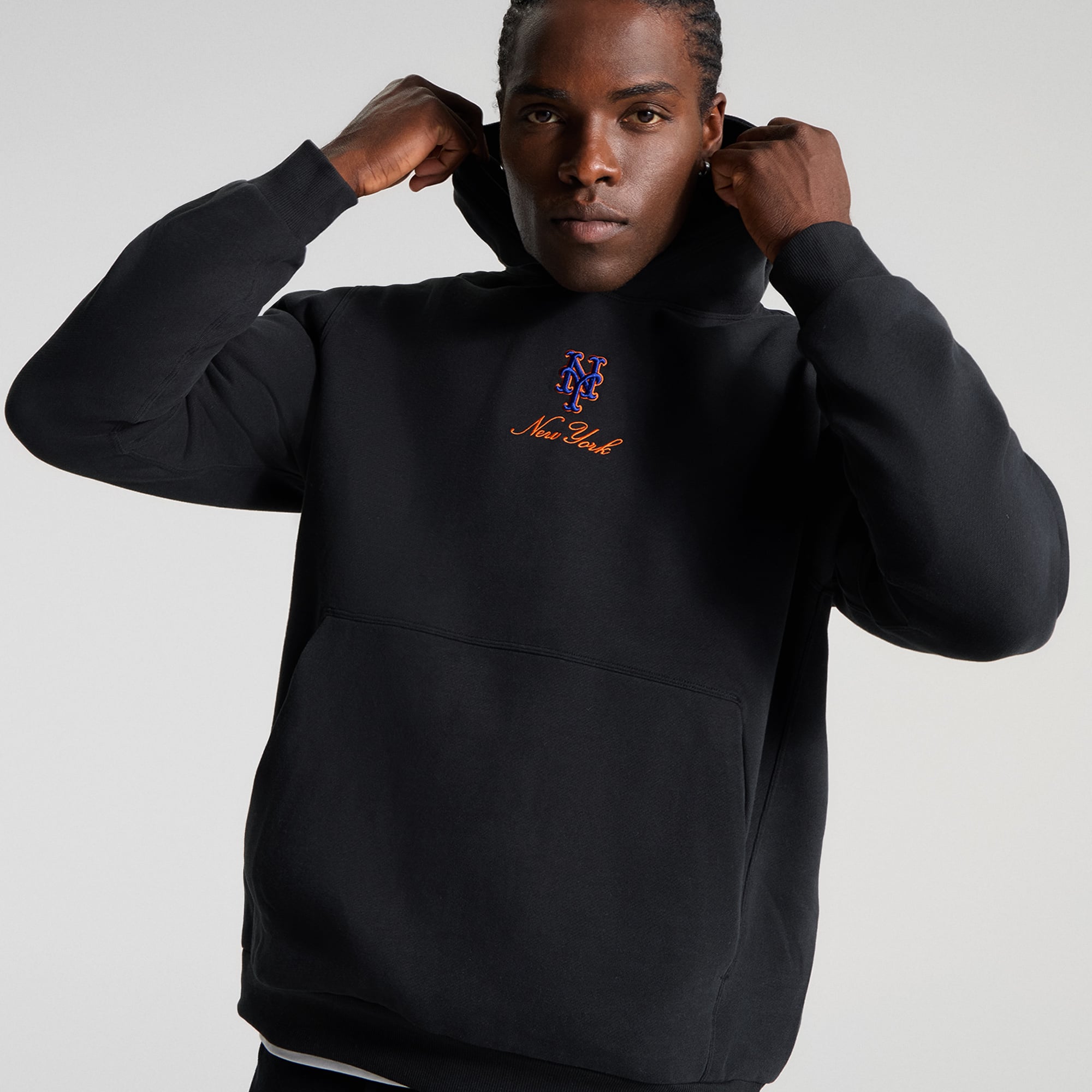 Men's lululemon Black New York Mets Steady State Hoodie