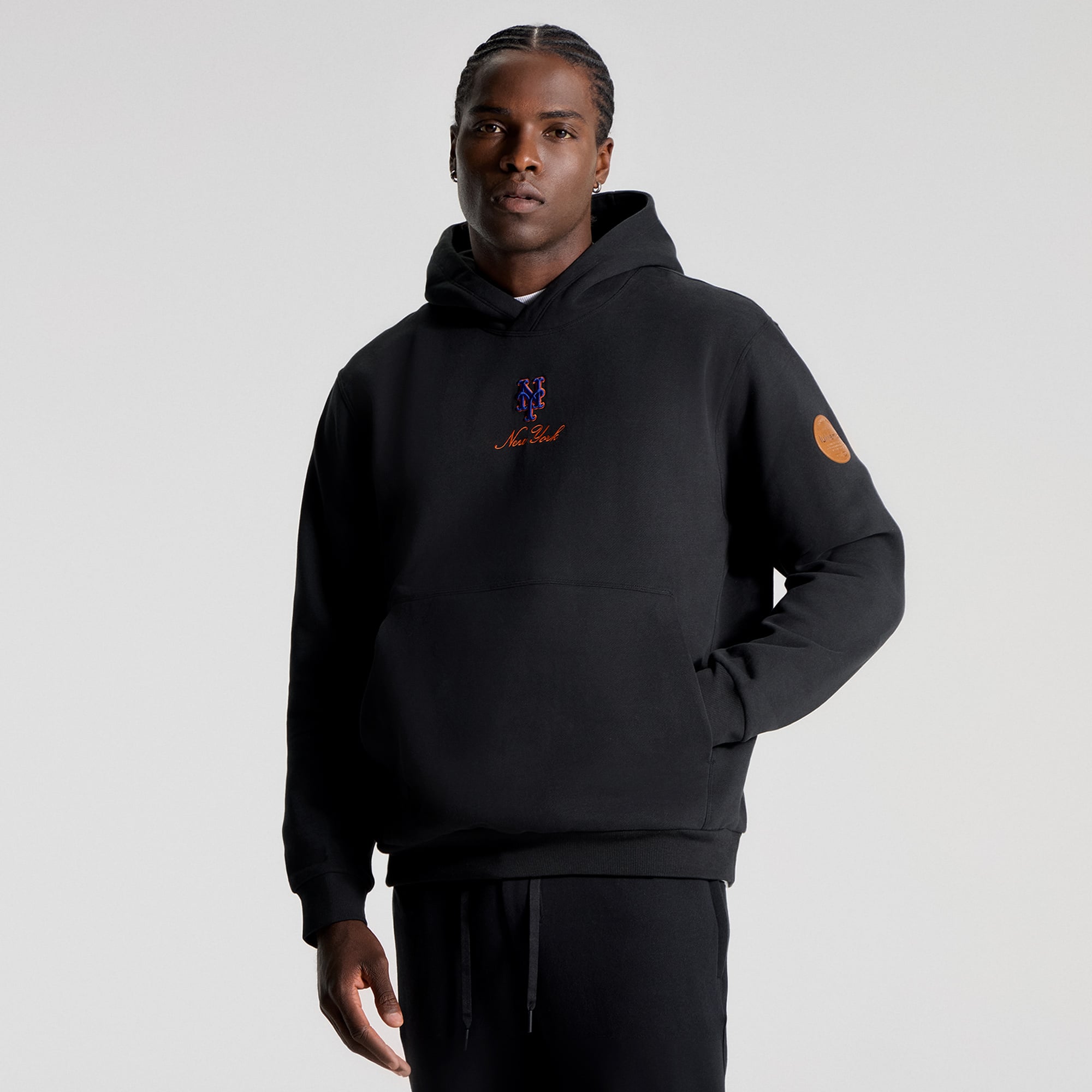 Men's lululemon Black New York Mets Steady State Hoodie