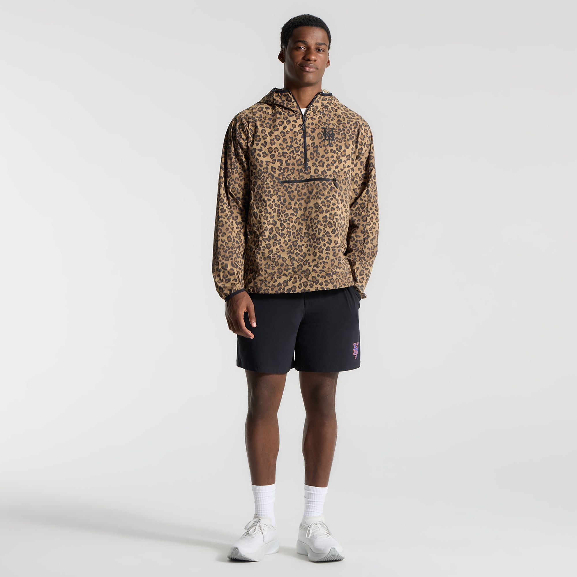 Men's lululemon New York Mets Multi-Pocket Running Anorak *Leopard