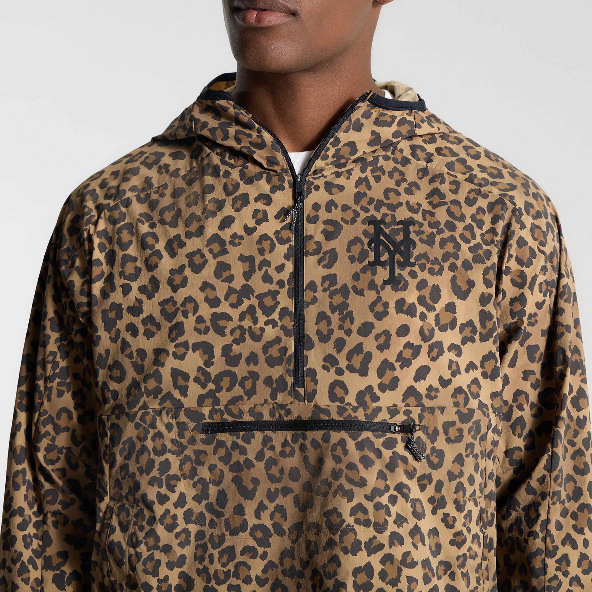 Men's lululemon New York Mets Multi-Pocket Running Anorak *Leopard