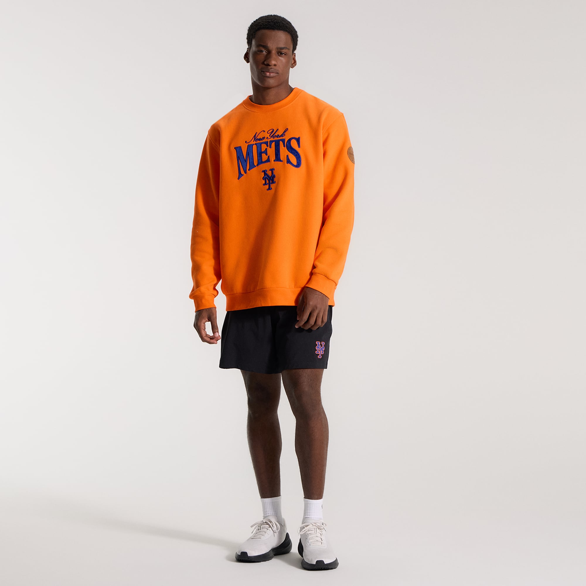 Sweat-shirt Steady State orange total pour homme de lululemon New York Mets