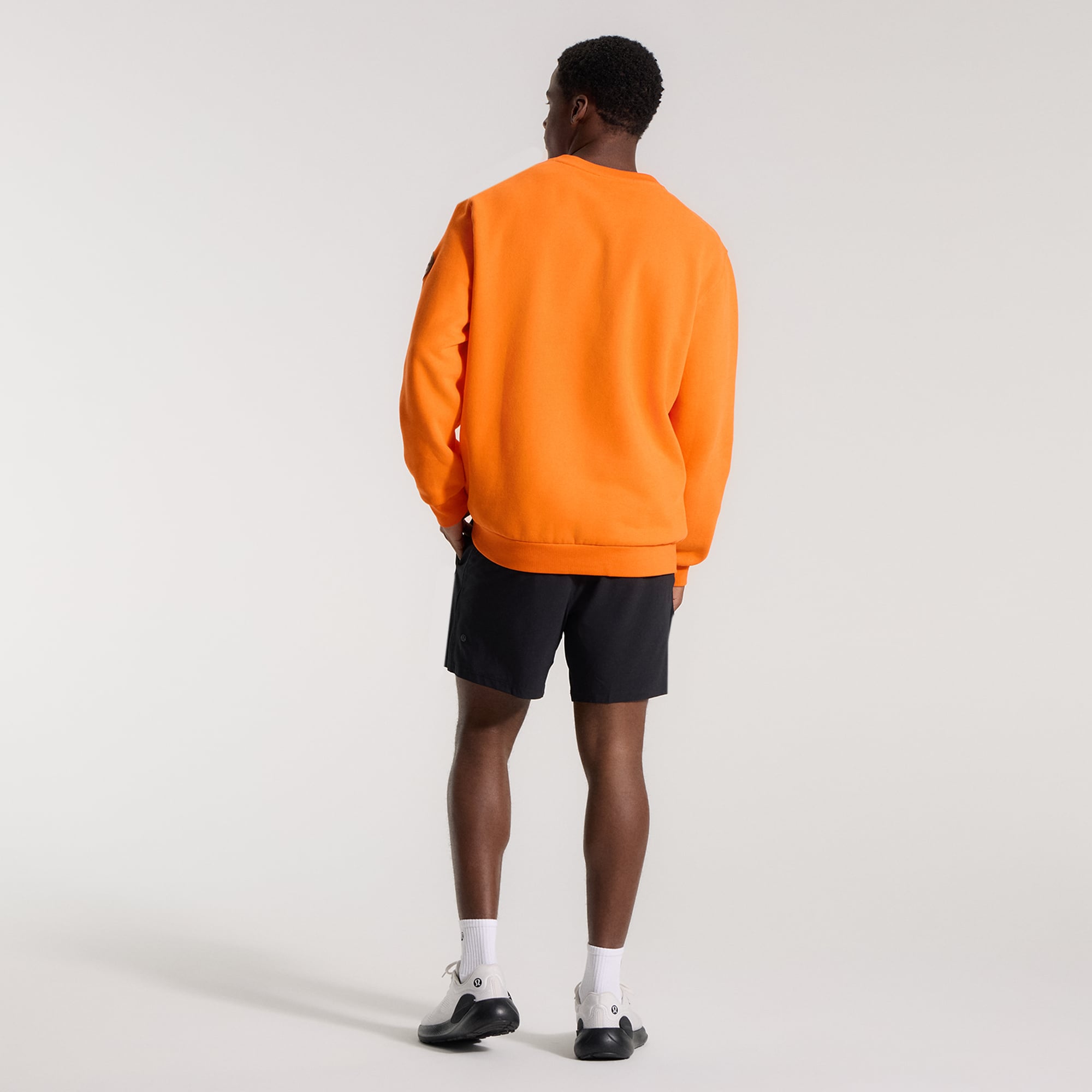Sweat-shirt Steady State orange total pour homme de lululemon New York Mets