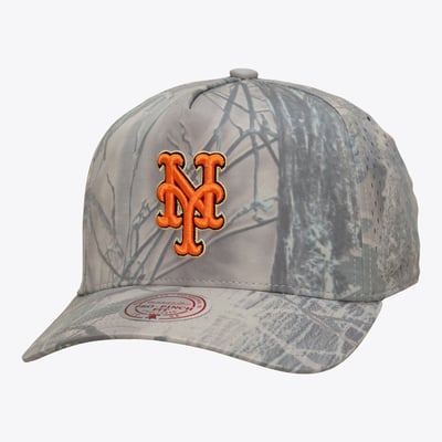 New York Mets Mitchell & Ness Perfect Pro Pinch Adjustable Hat - Camo