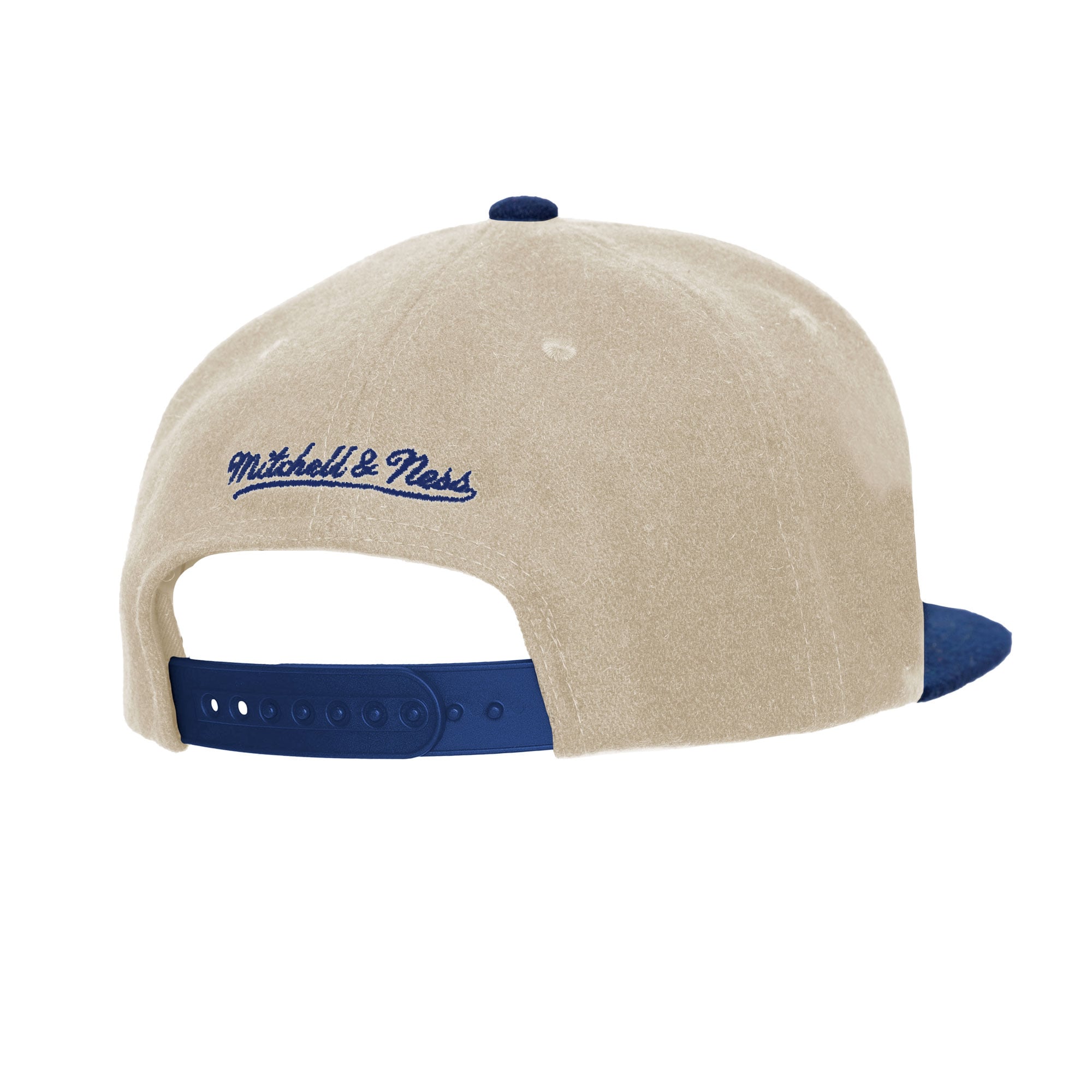 Men's Mitchell & Ness Cream New York Mets Subway Series Snapback Hat