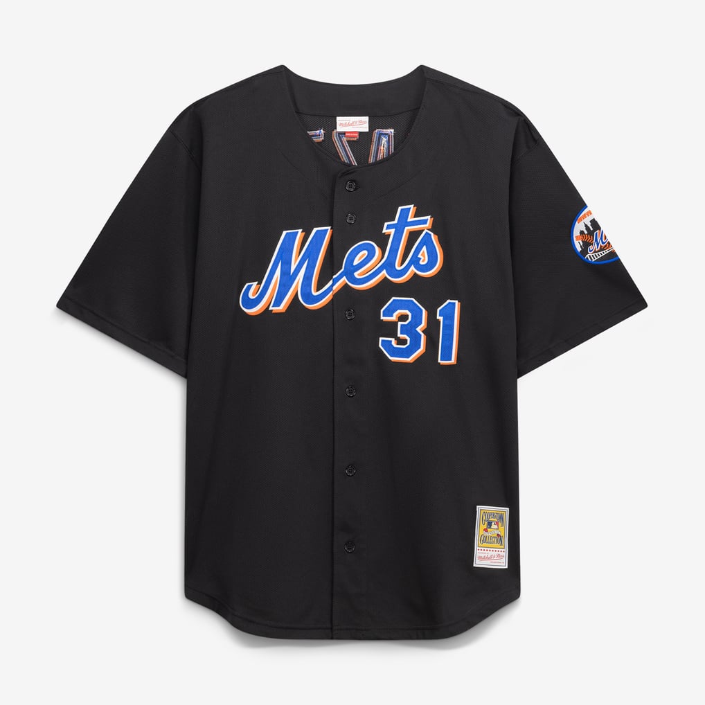 メンズ Mitchell&Ness マイク・ピアッツァ ブラック ニューヨーク 