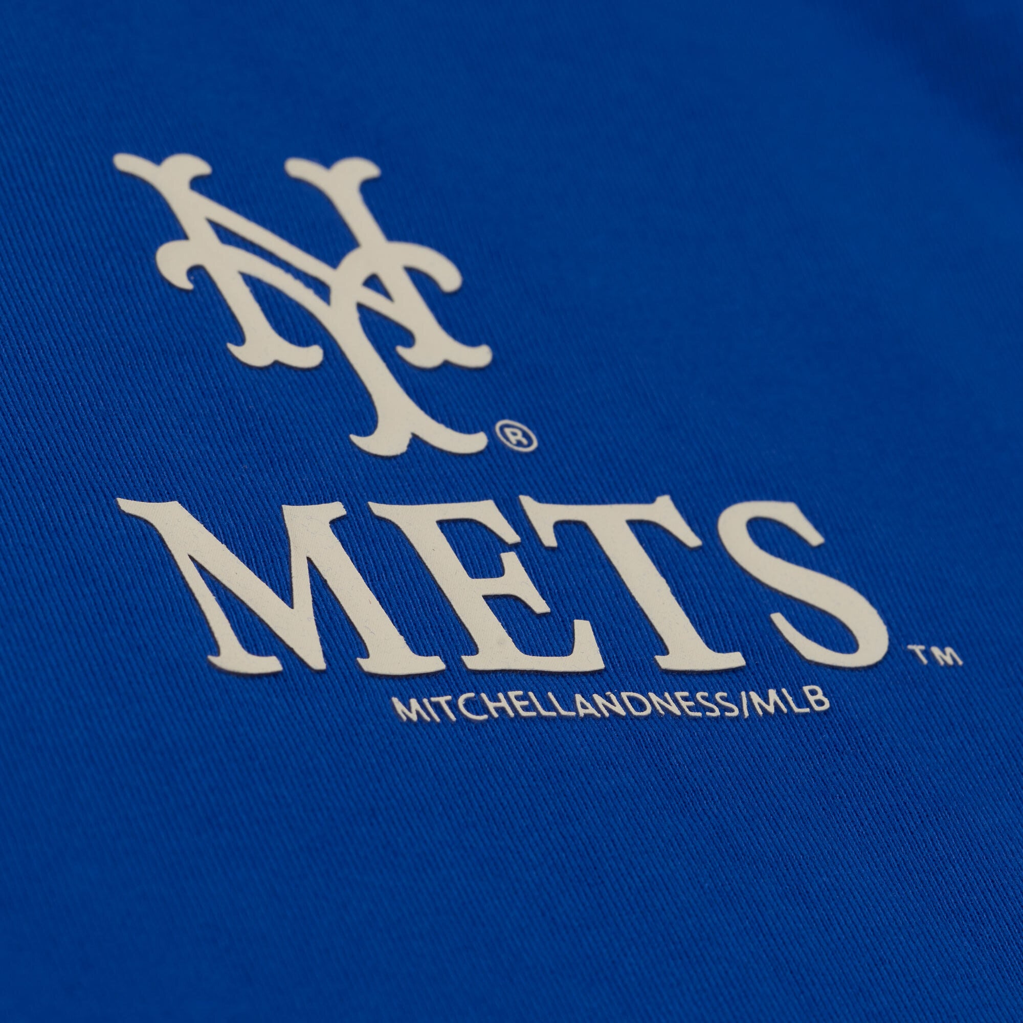 T-shirt Mitchell & Ness Royal New York Mets Core Essentials pour homme