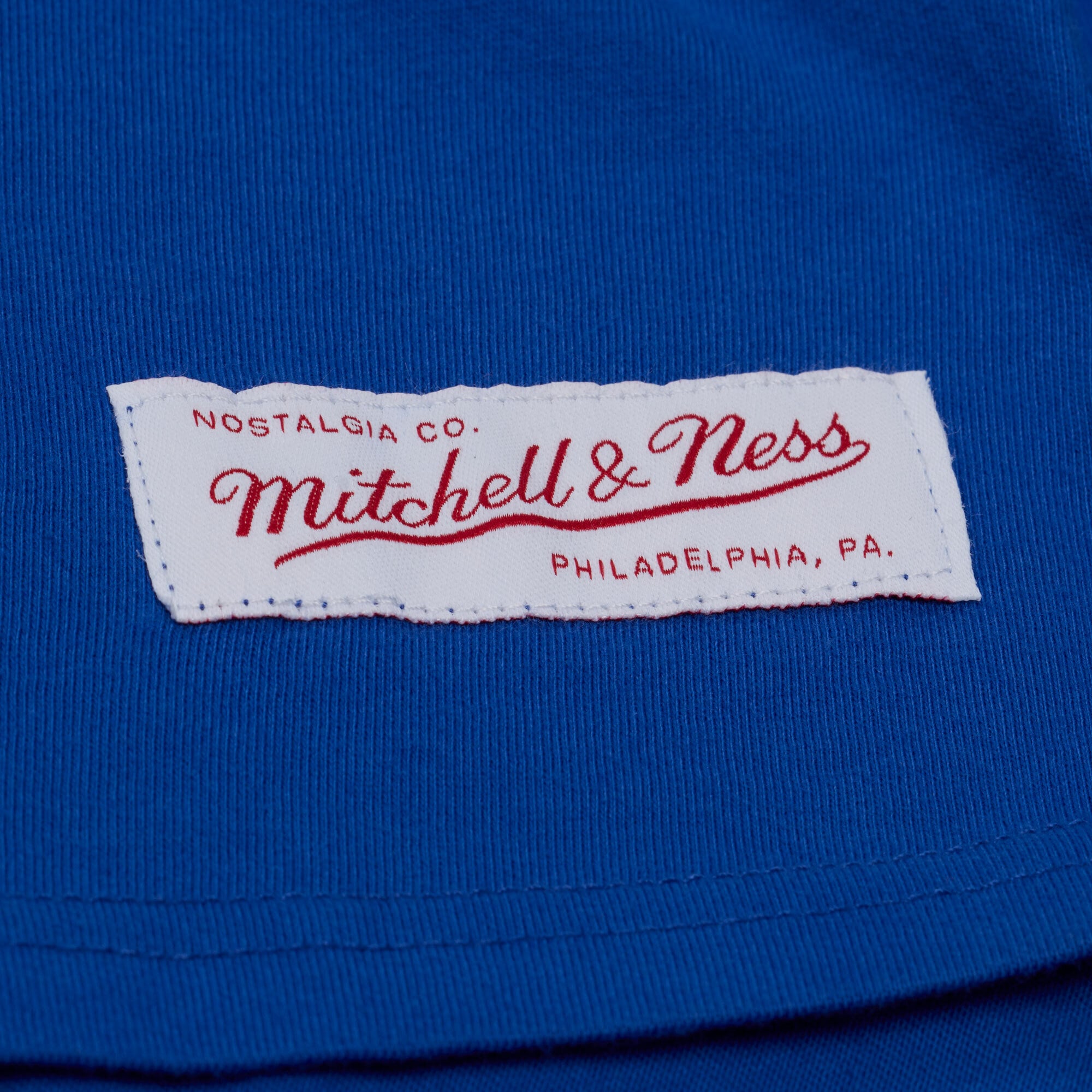 T-shirt Mitchell & Ness Royal New York Mets Core Essentials pour homme