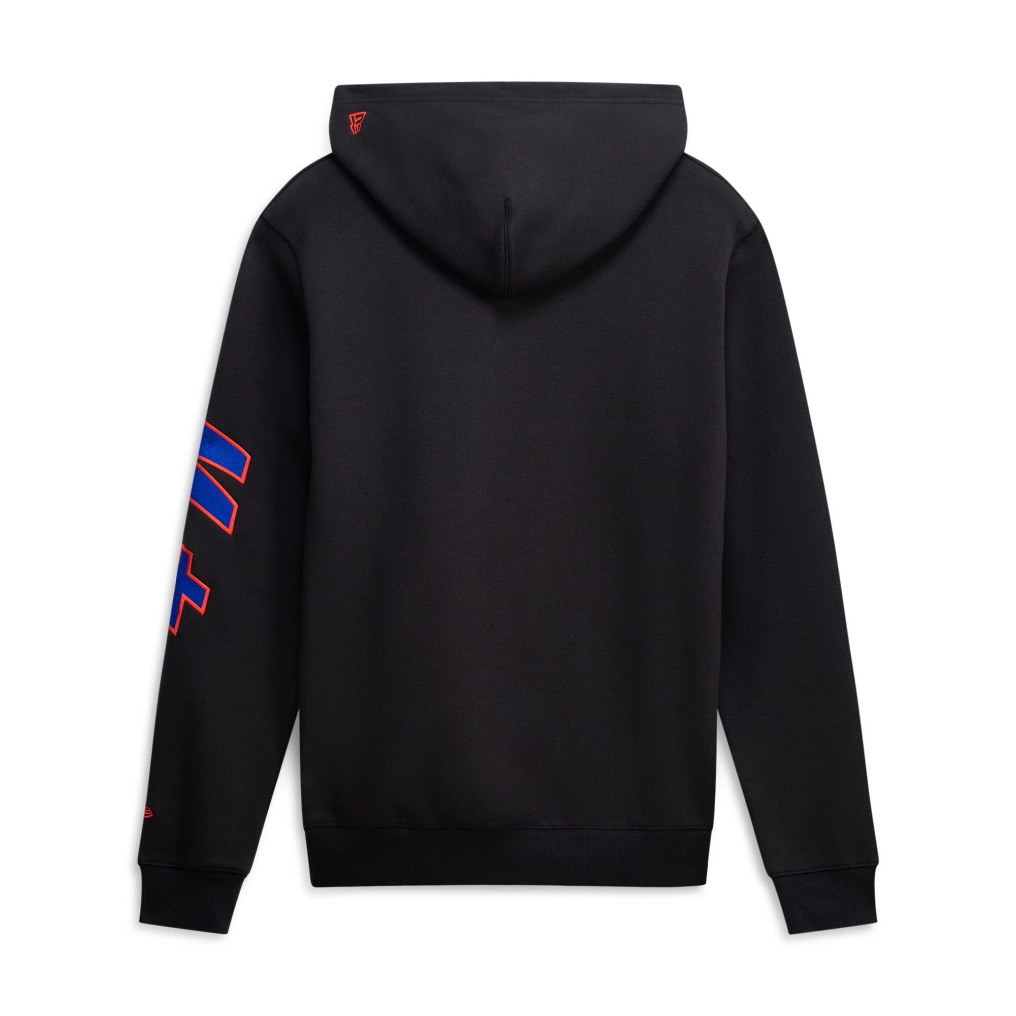 Sweat à capuche New Era noir pour homme, motif drapeau de Porto Rico, York Mets