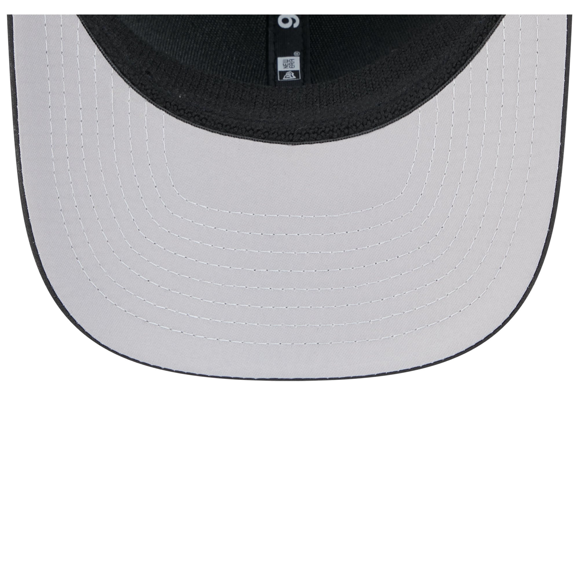 Casquette New Era noire New York Mets pour homme, modèle 9SEVENTY à cordon ajustable.