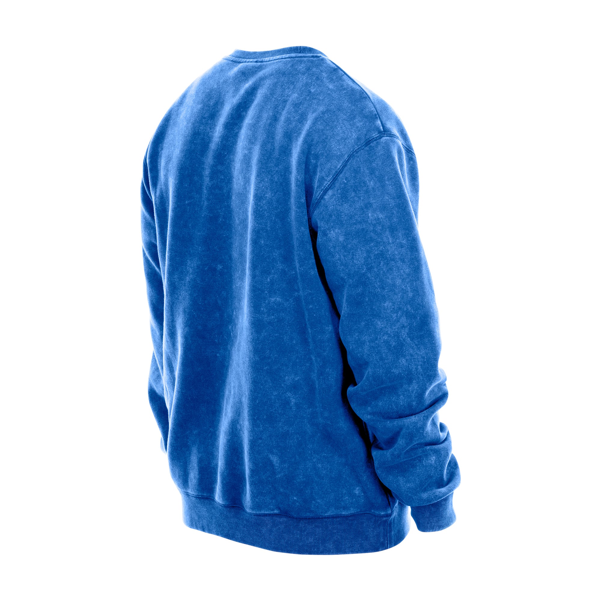 Sweat-shirt à col rond New Era bleu York Mets pour homme